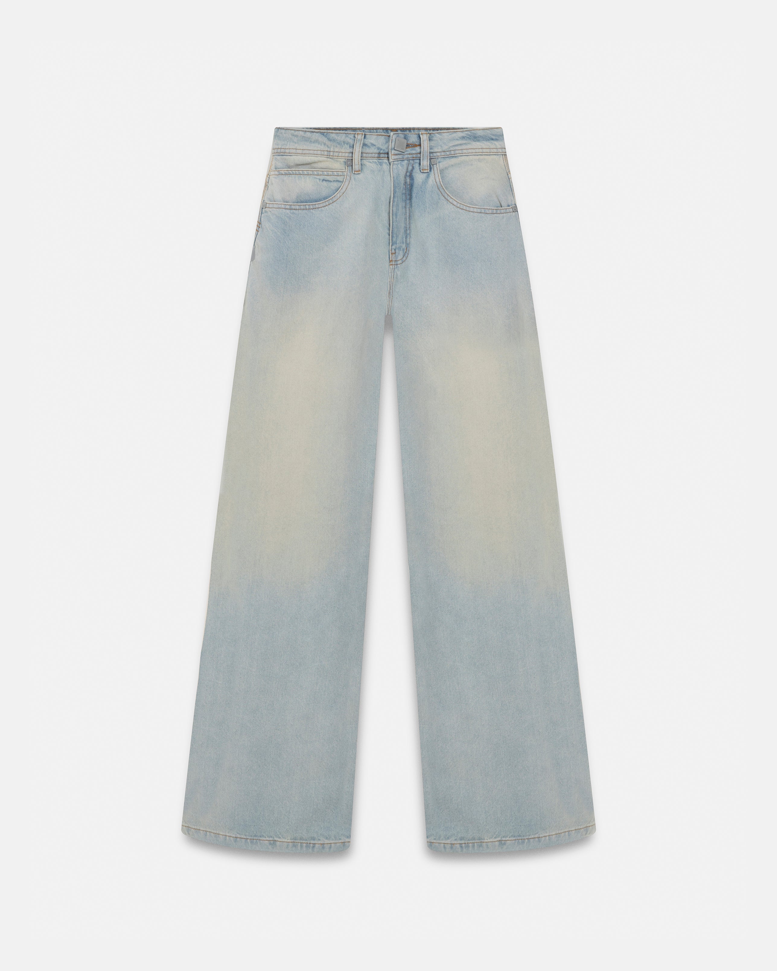 W Line Basic Wide Jeans Light Blue