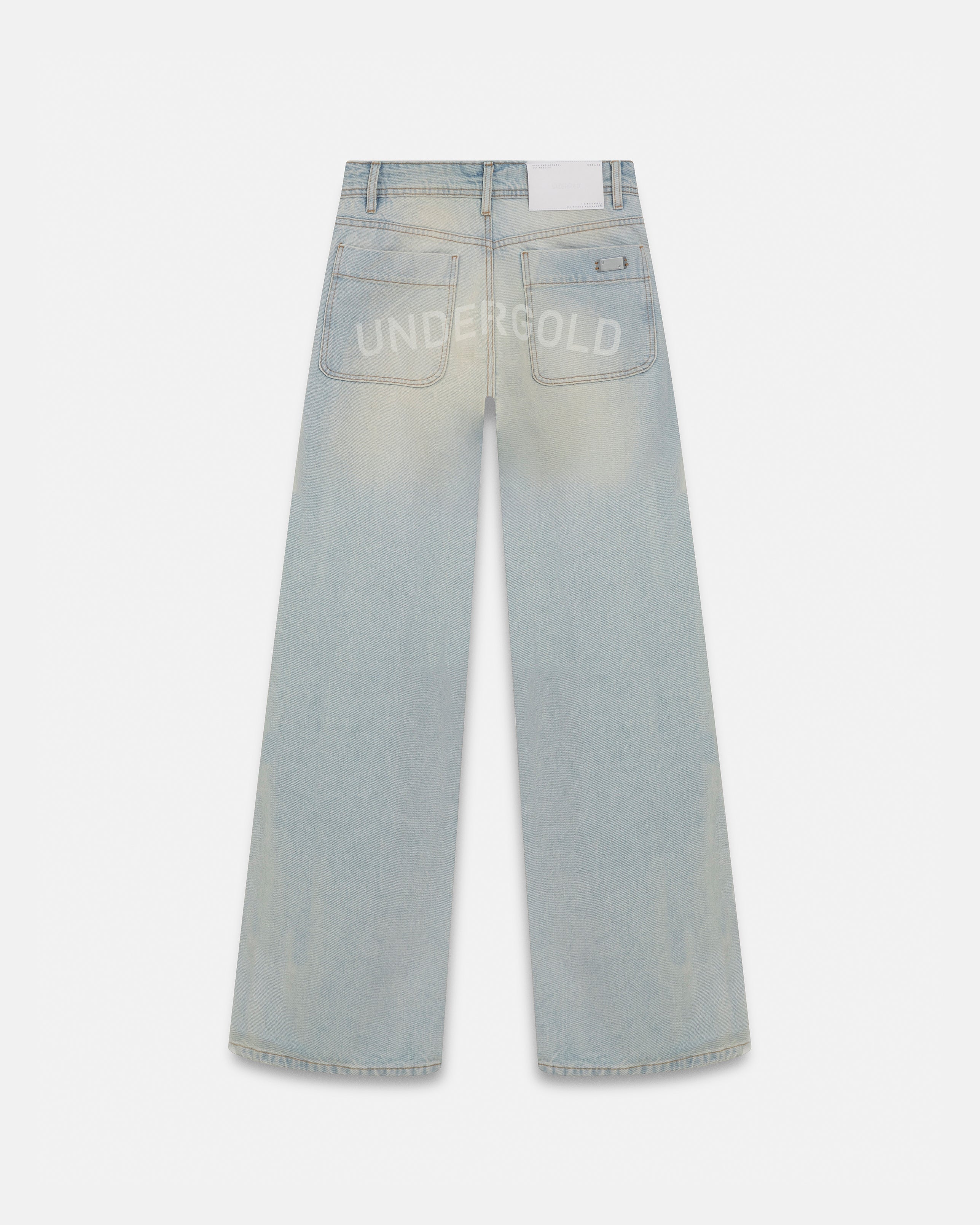 W Line Basic Wide Jeans Light Blue