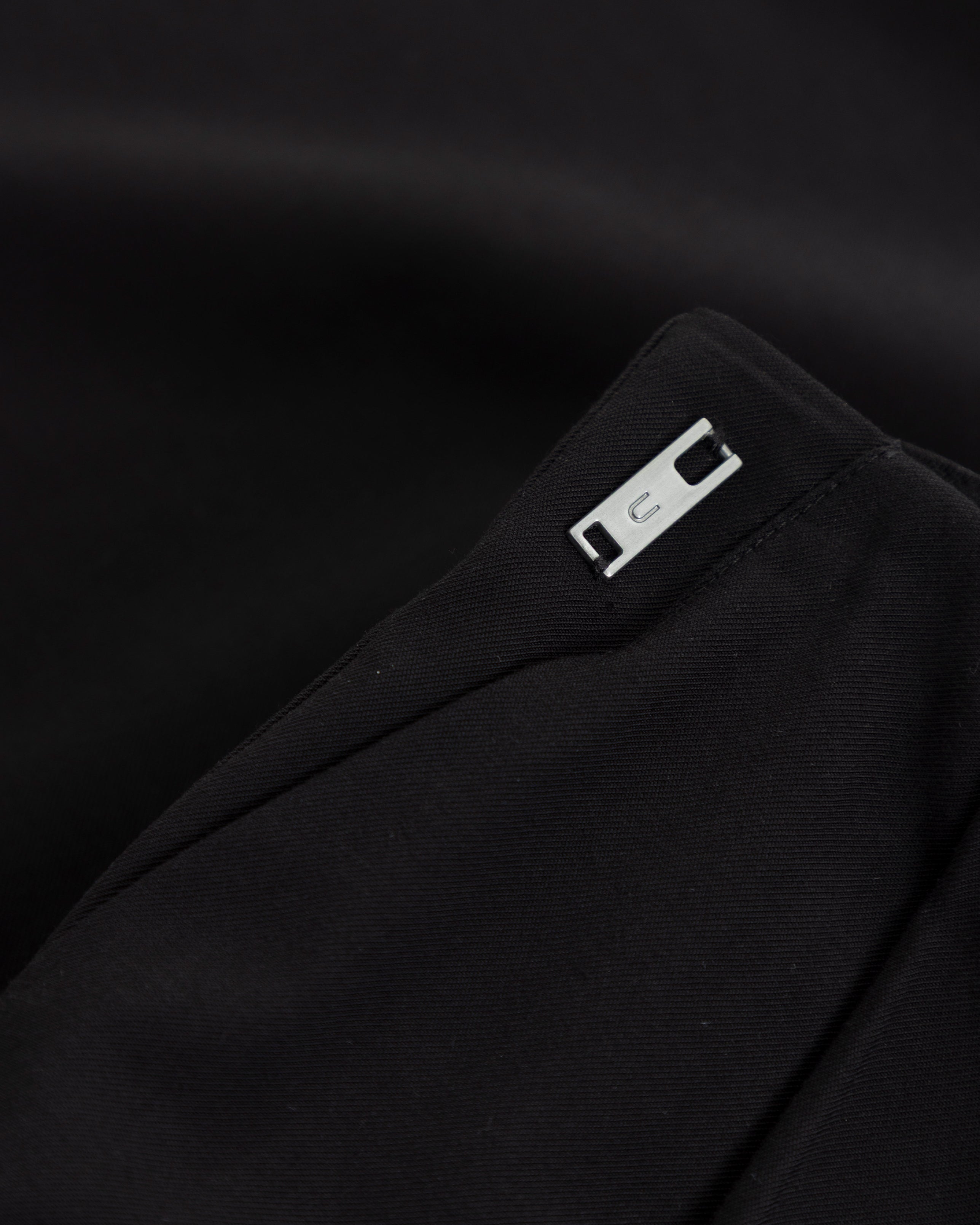 W Line Basic Wide Trousers Black