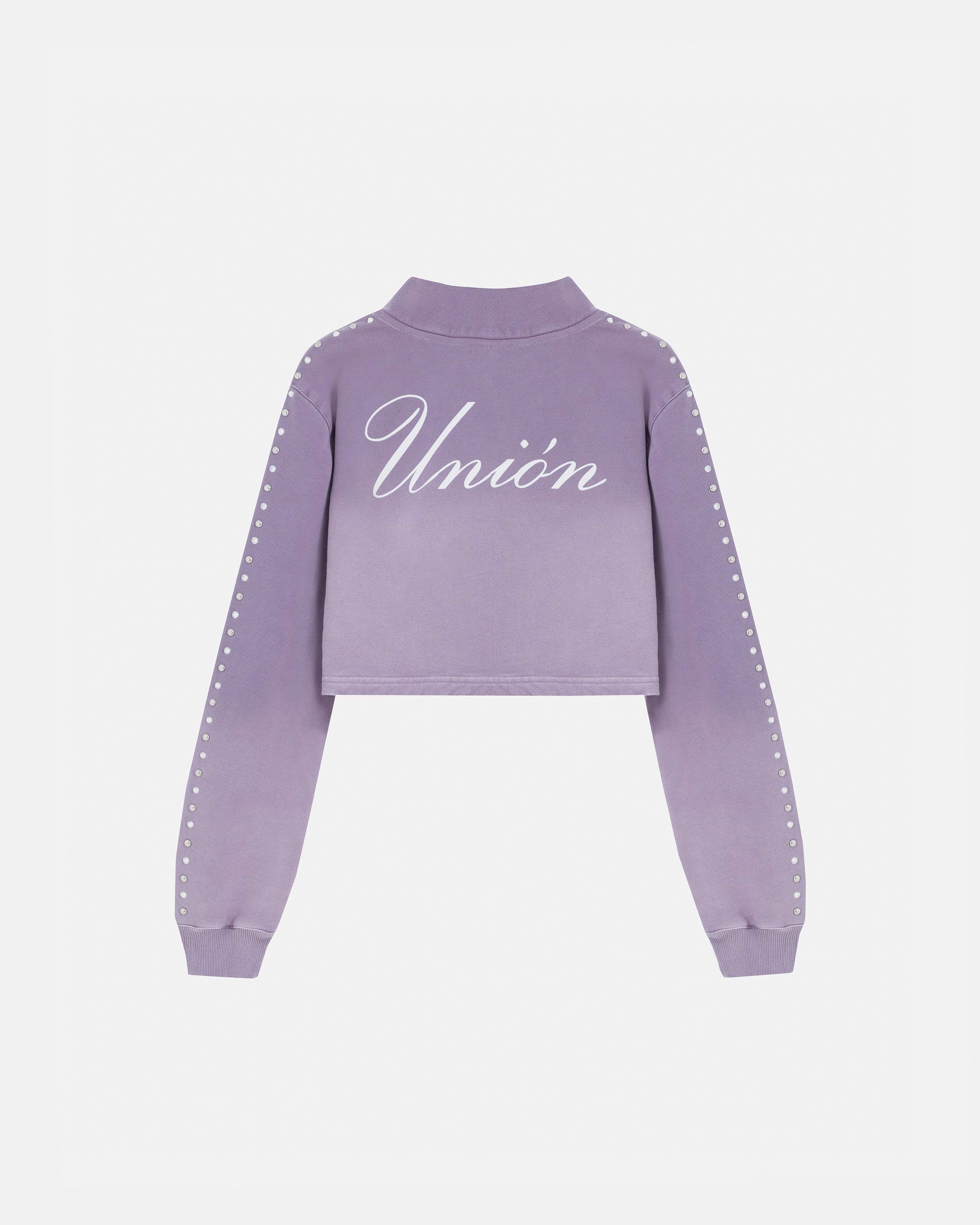 W Santa Union "Unión" Zip Up Turtleneck Purple
