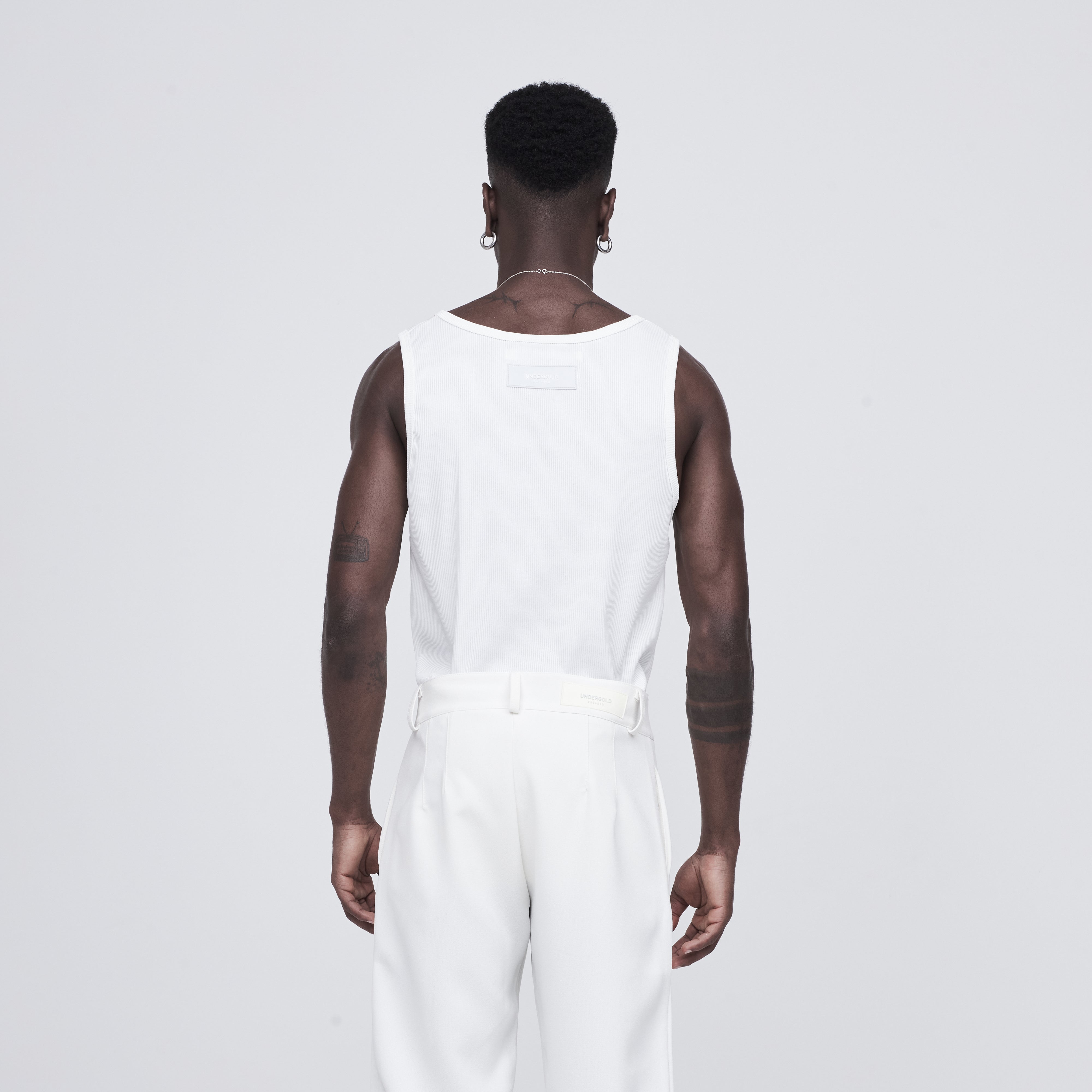 Basics Tank Top Bone