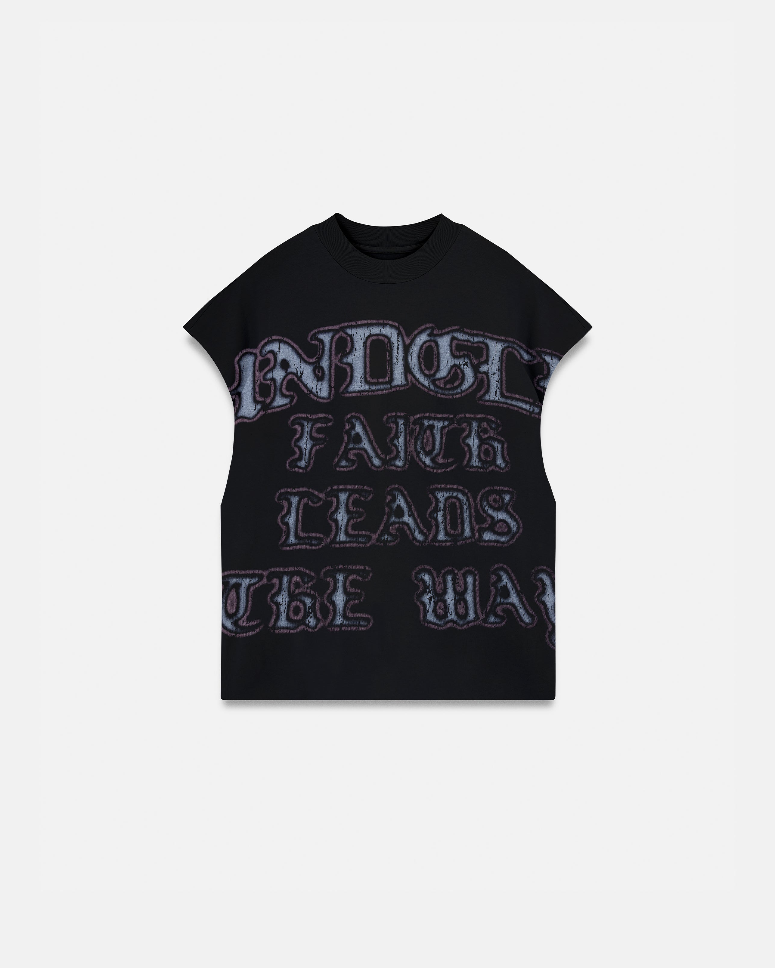 Act 1 Faith Sleeveless Tshirt Black