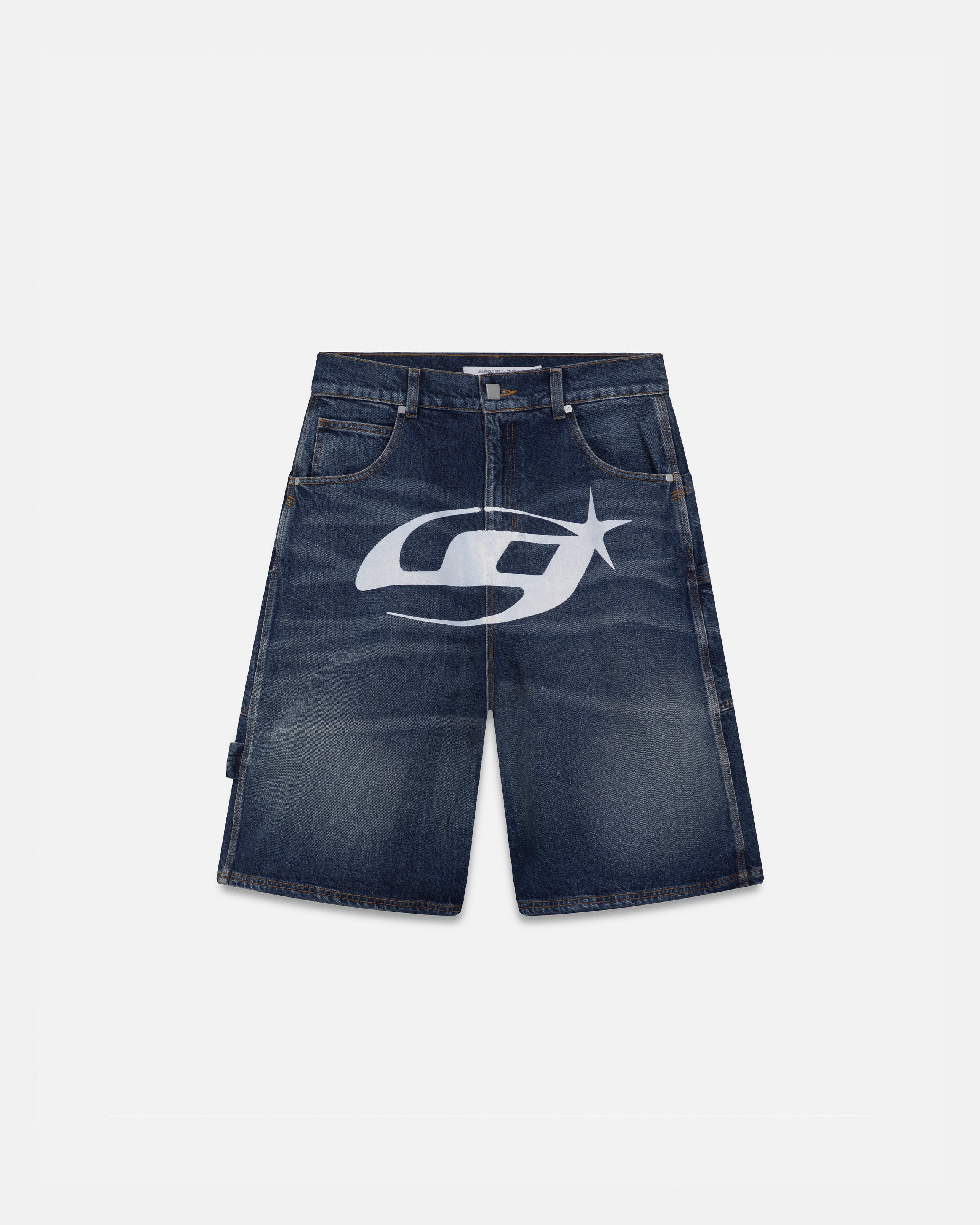 Act 1 UG Star Denim Jorts Medium Blue