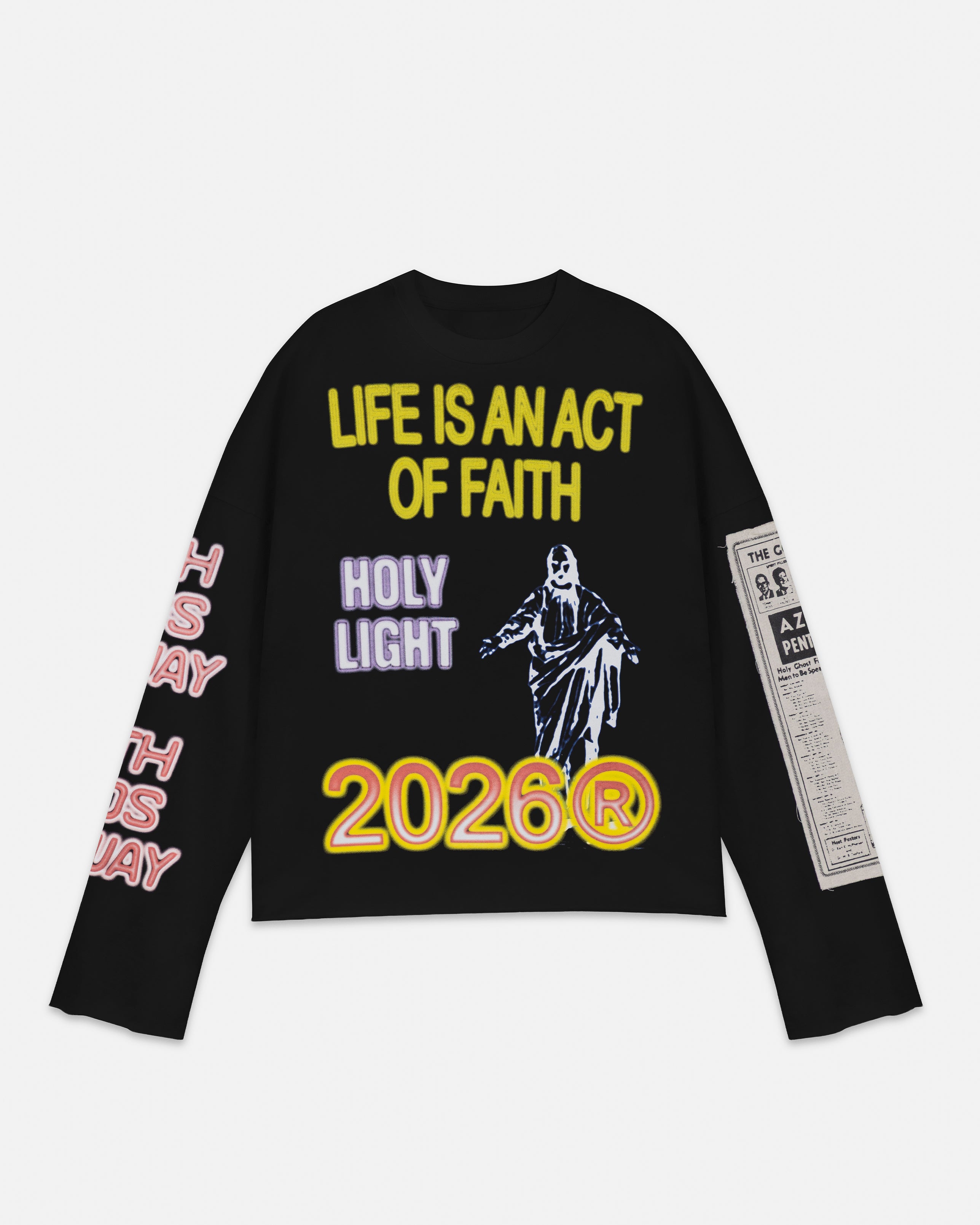 Act 1 Heal Long Sleeve Tshirt Black