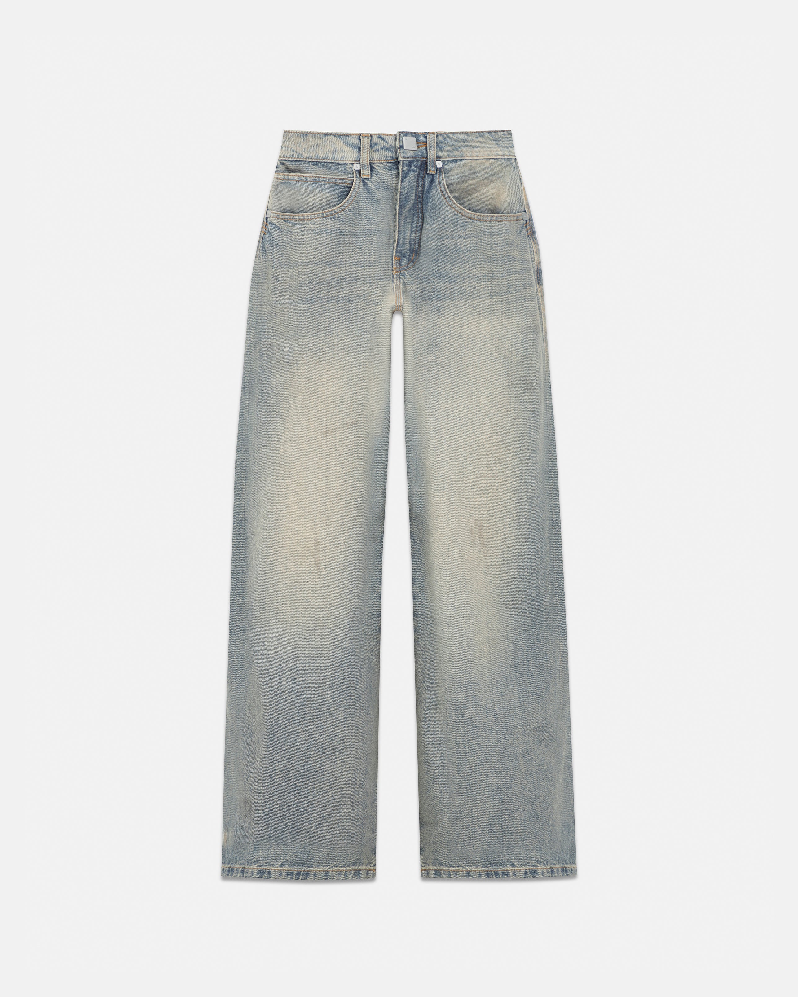 W Line Basic Wide Jeans Dirty Blue