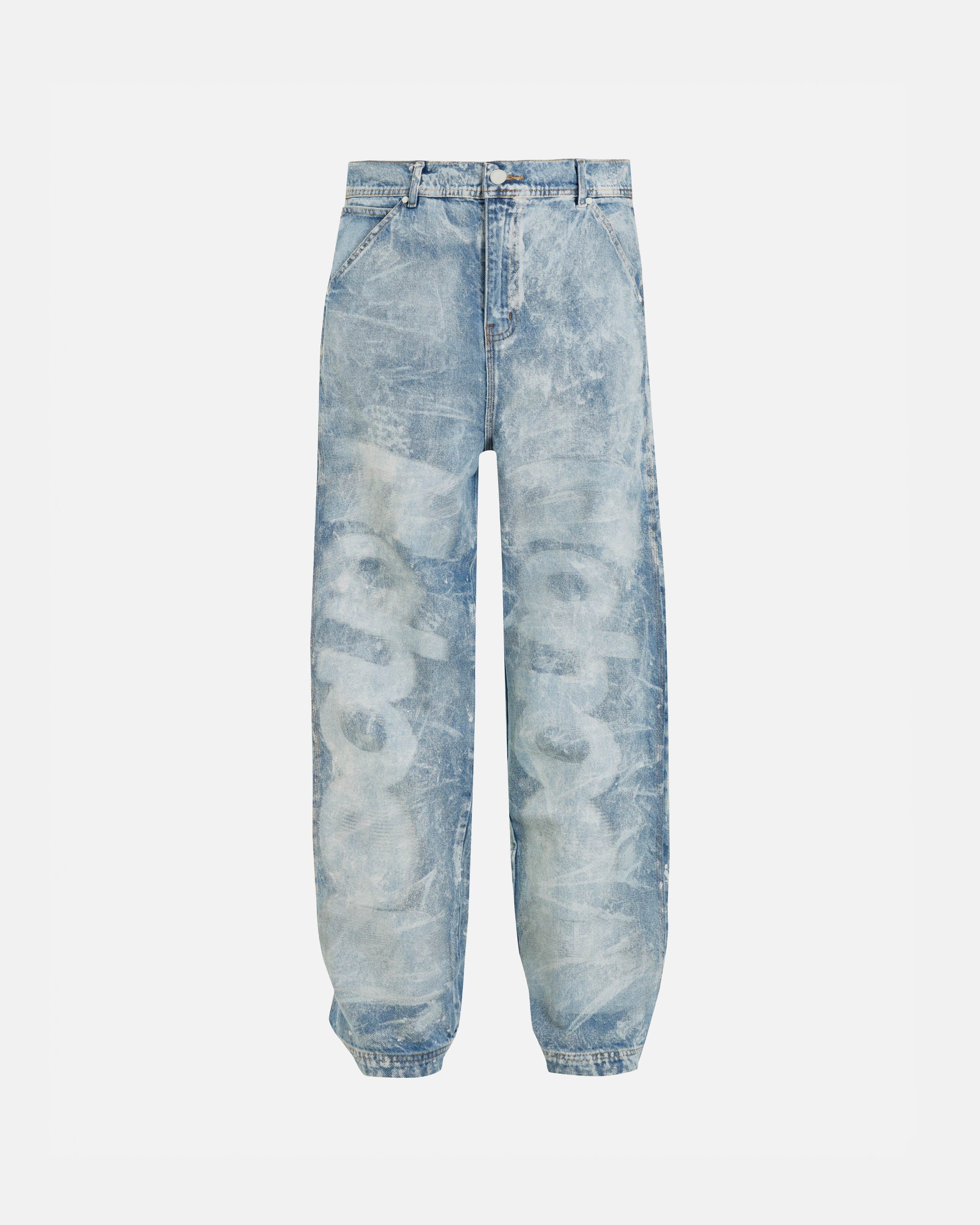 Echoes Echo Wide Jeans Washed Blue