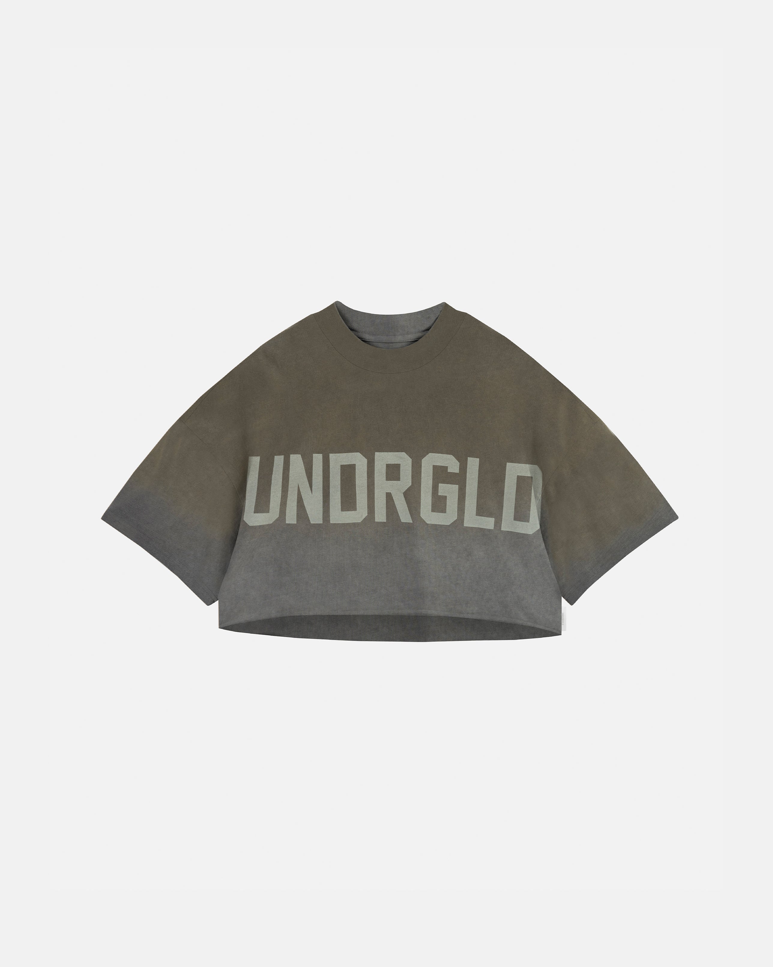 Echoes UNDRGLD Crop Top Faded Olive