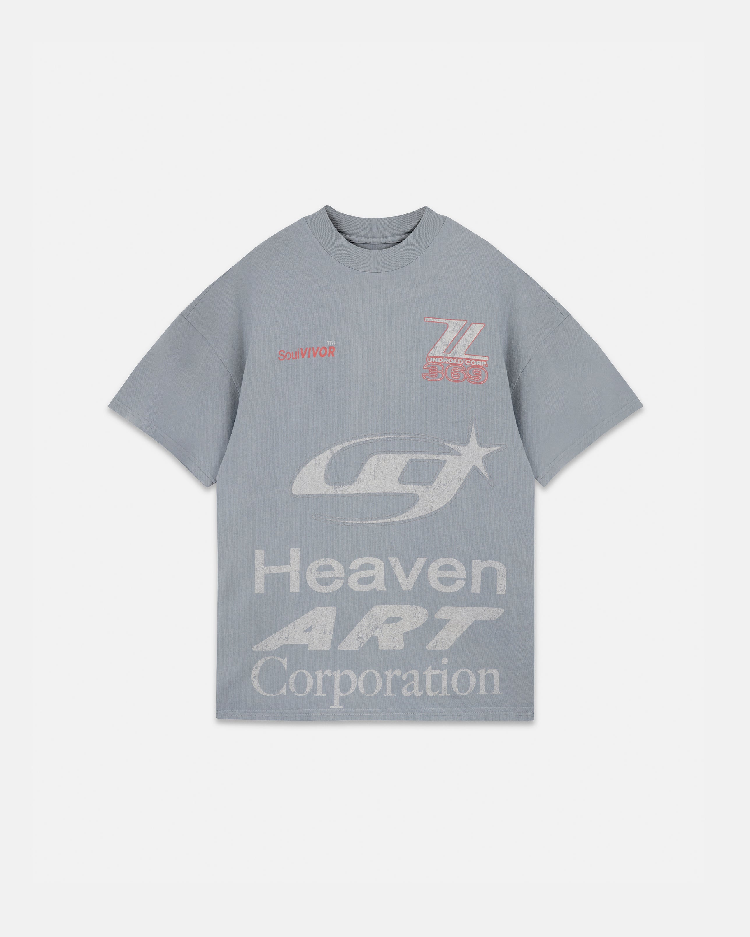Act 1 Racer Tshirt Light Gray