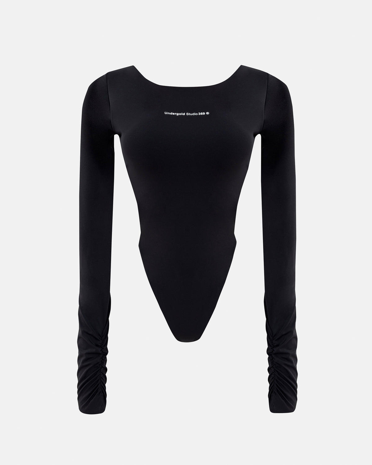 Basics Undergold Studio Backless Long Sleeve Body Black