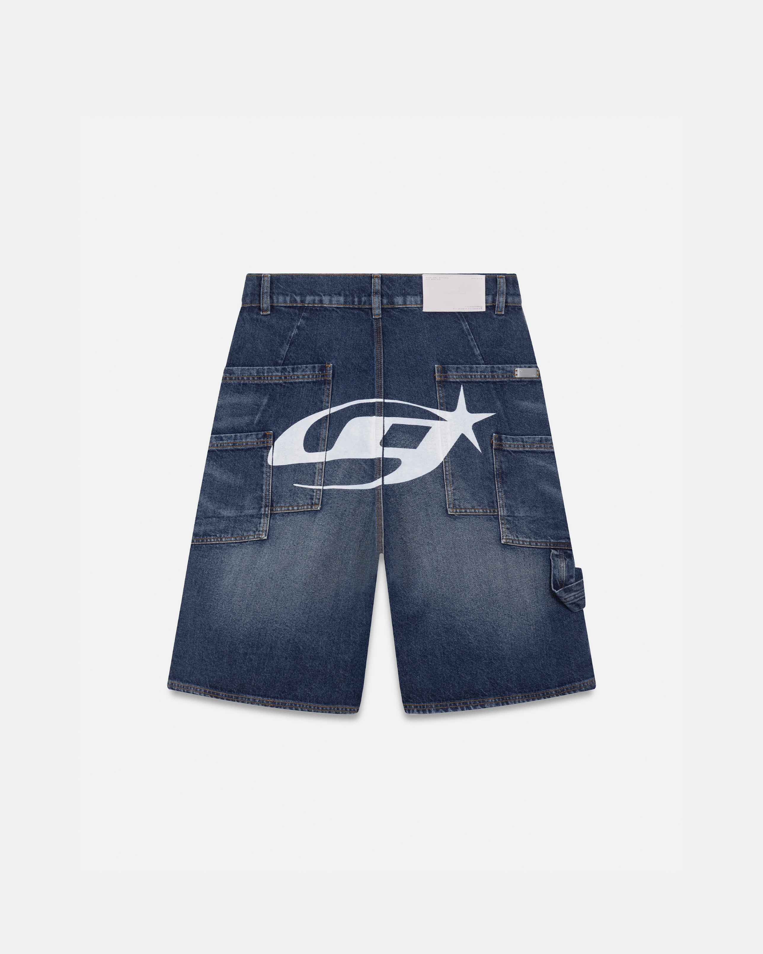 Act 1 UG Star Denim Jorts Medium Blue