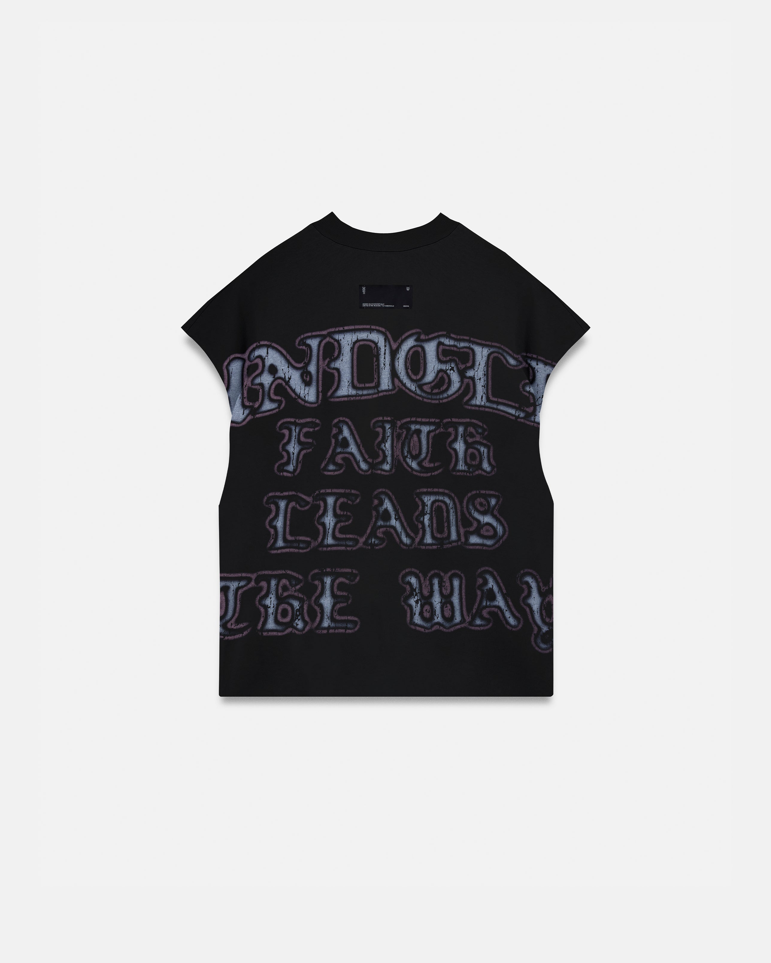 Act 1 Faith Sleeveless Tshirt Black