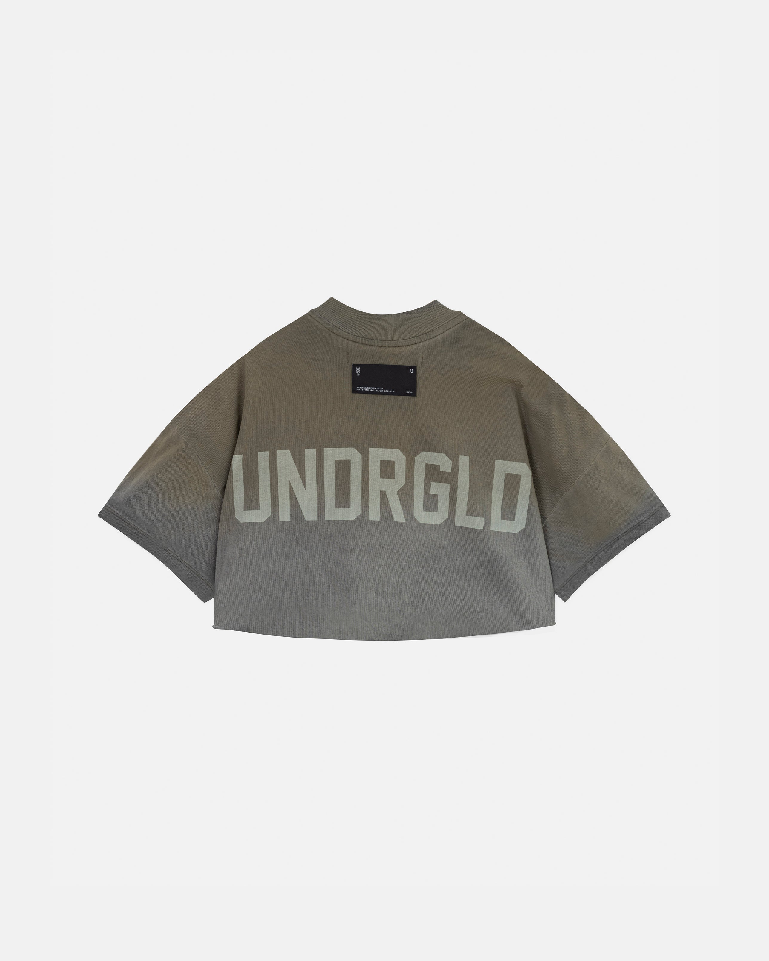Echoes UNDRGLD Crop Top Faded Olive