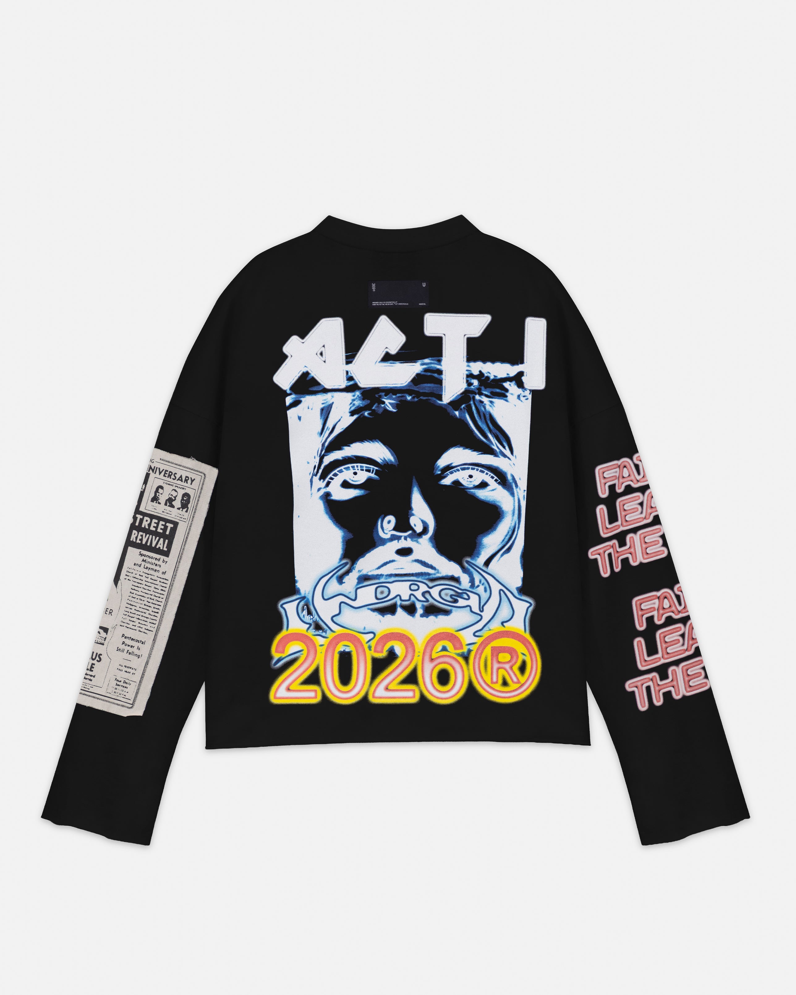 Act 1 Heal Long Sleeve Tshirt Black