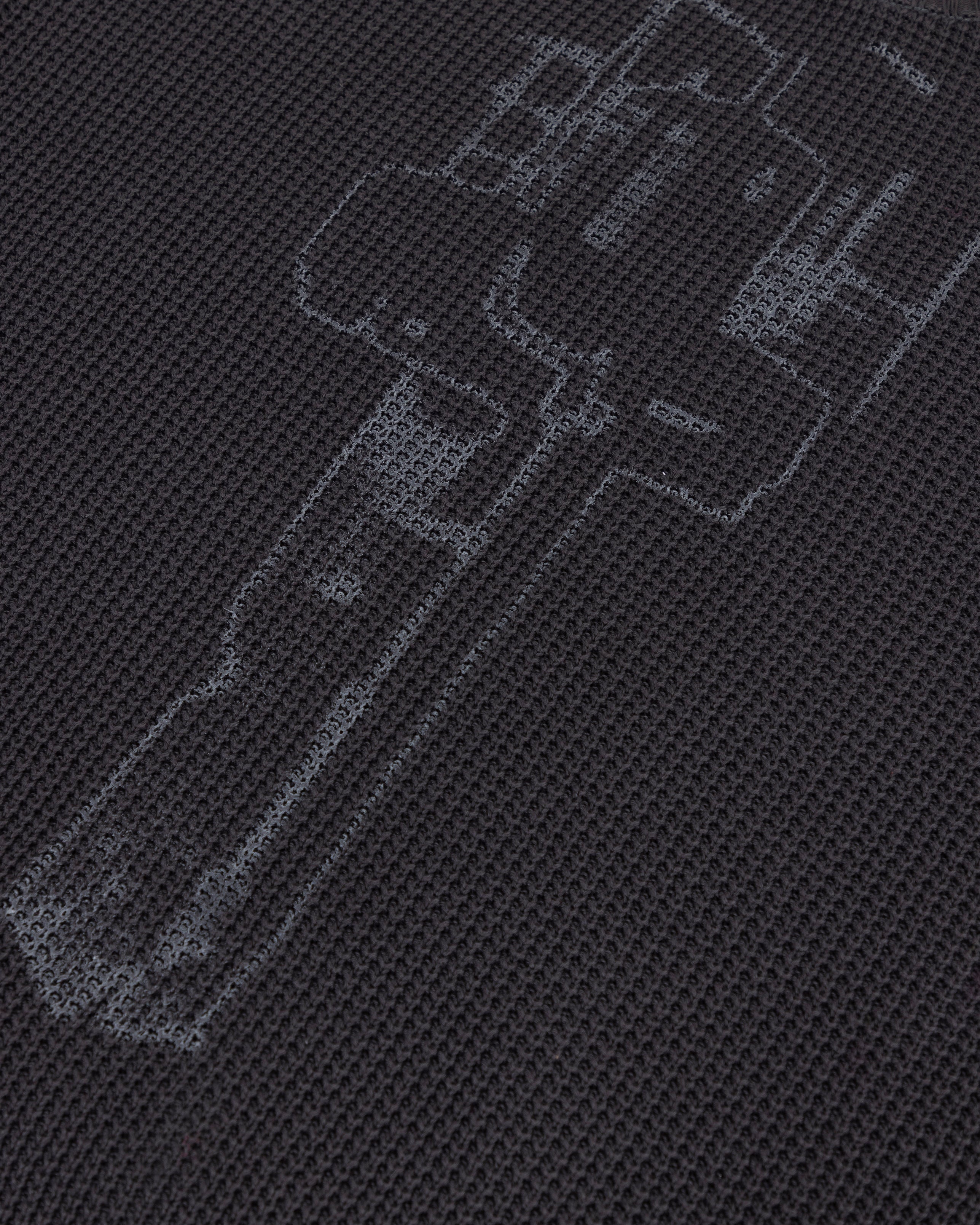 Act 1 Cross Slim Fit Knitted Crewneck Vintage Gray