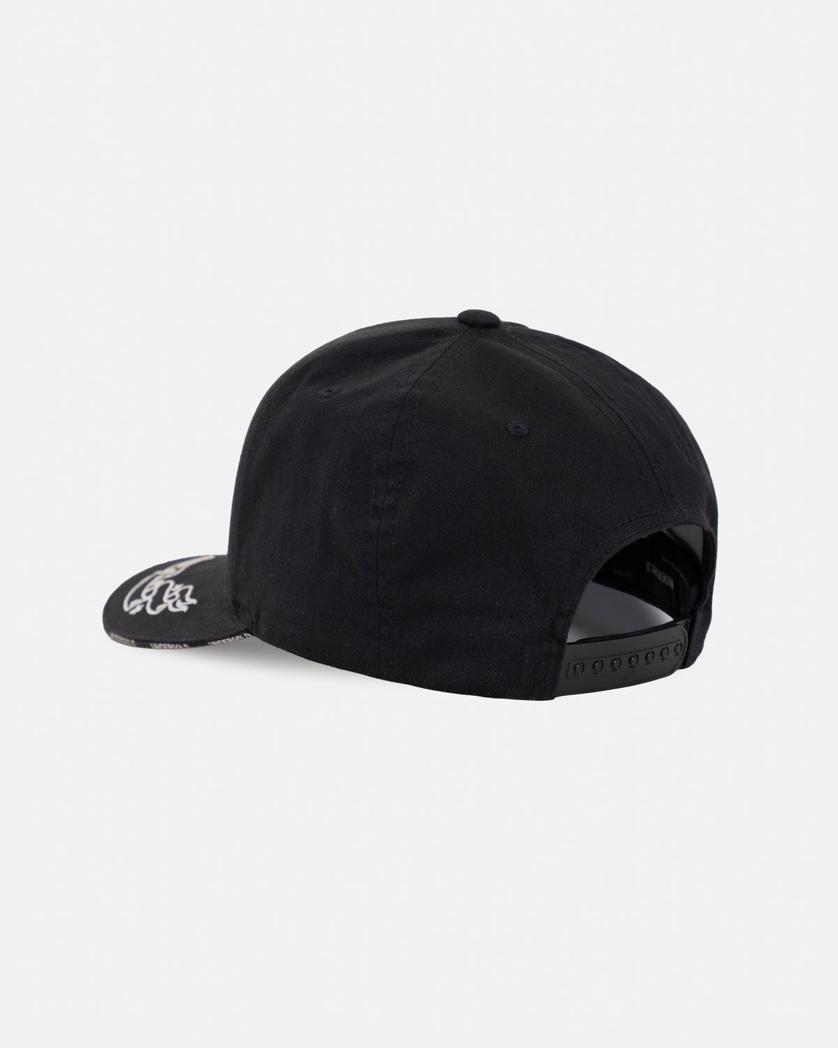 Basics Heaven's Door High Crown Cap Black