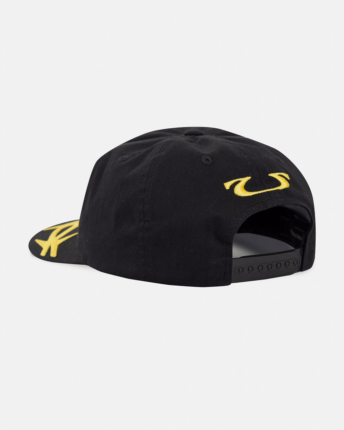 Basics Storm High Crown Cap Black