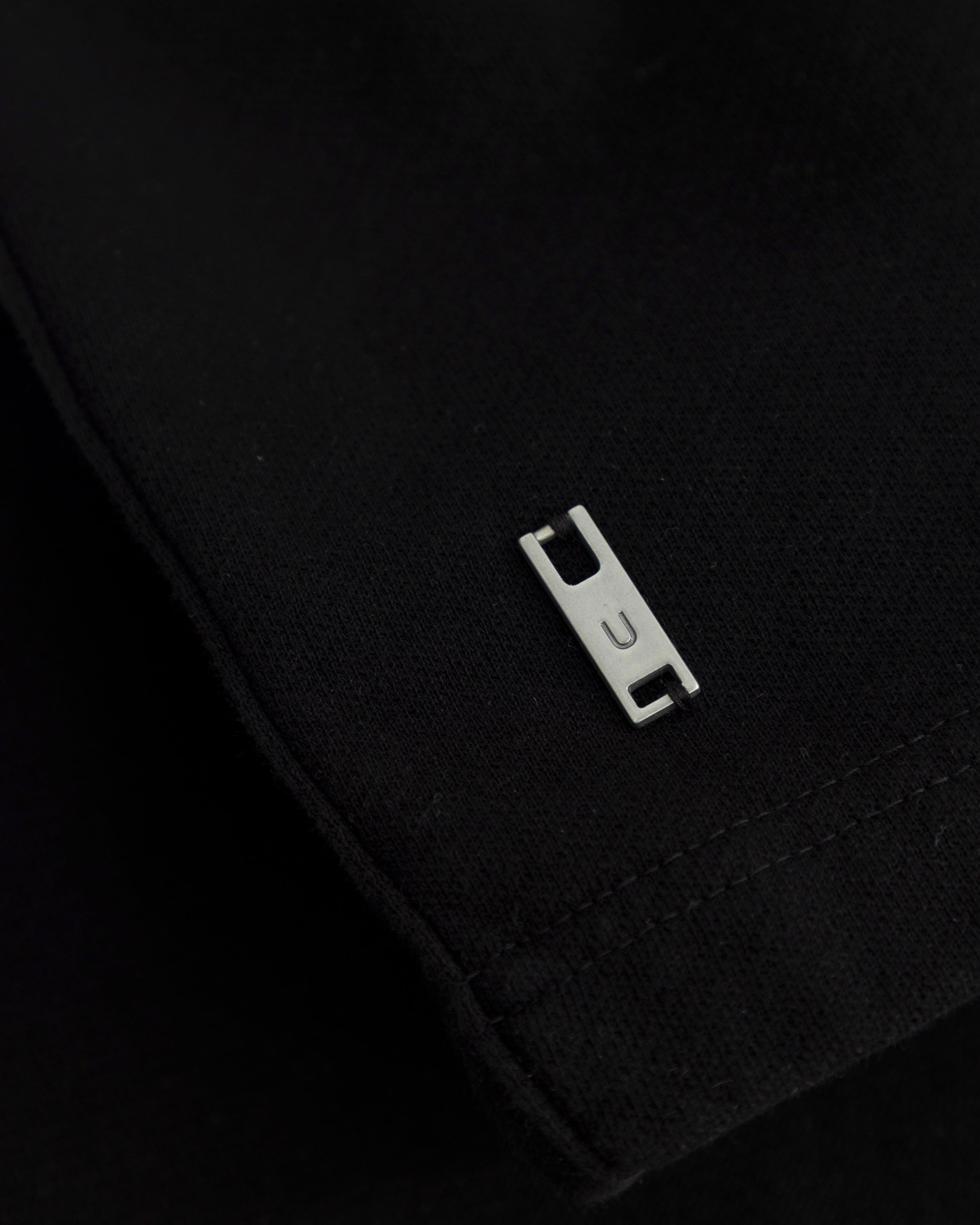 Line Basic StraightPants Black