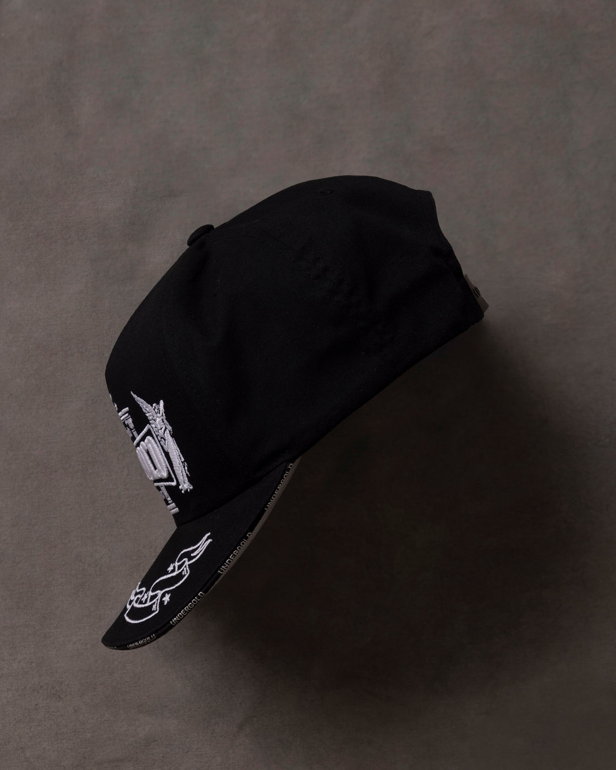 Basics Heaven's Door High Crown Cap Black