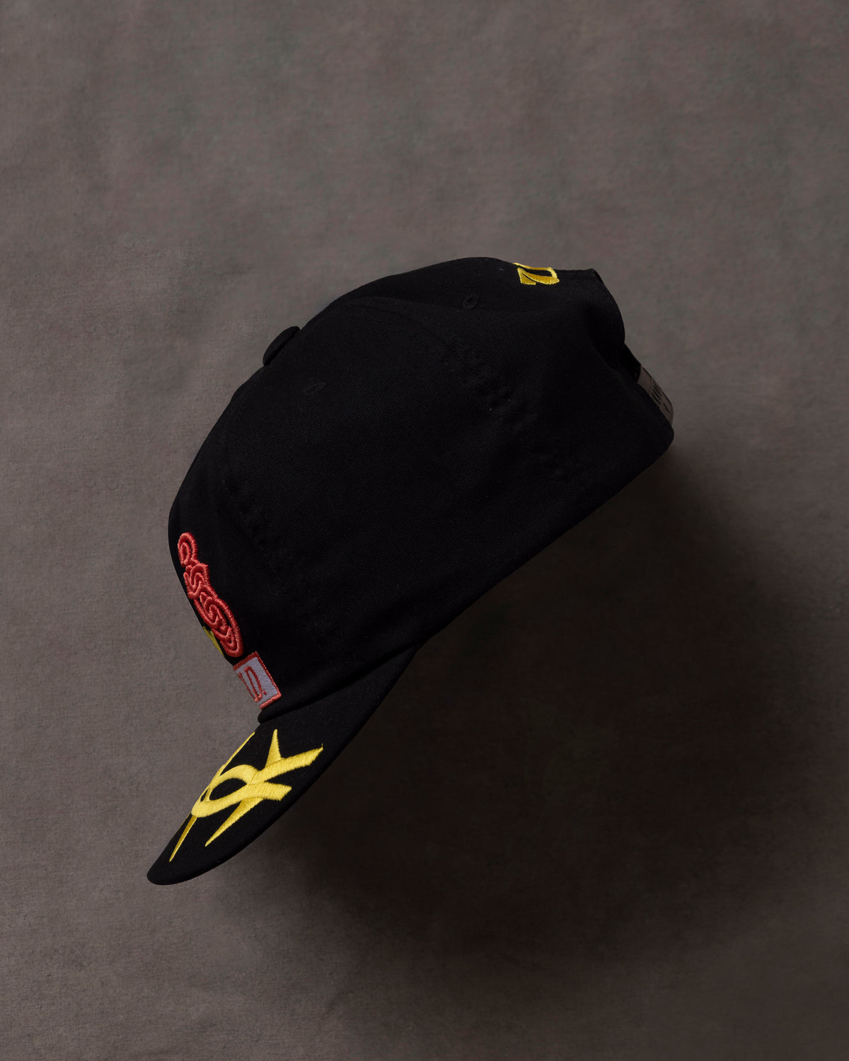 Basics Storm High Crown Cap Black