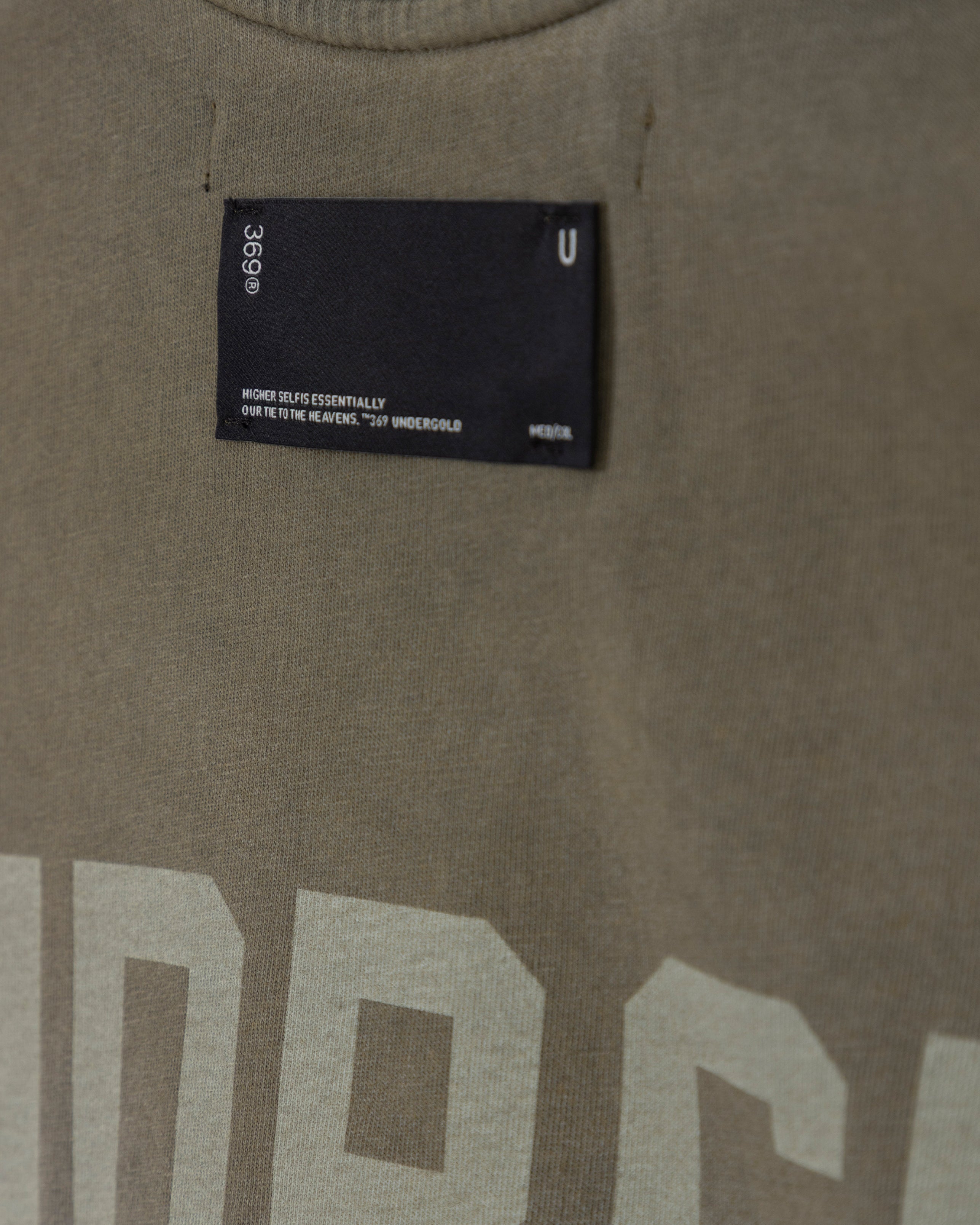 Echoes UNDRGLD Crop Top Faded Olive