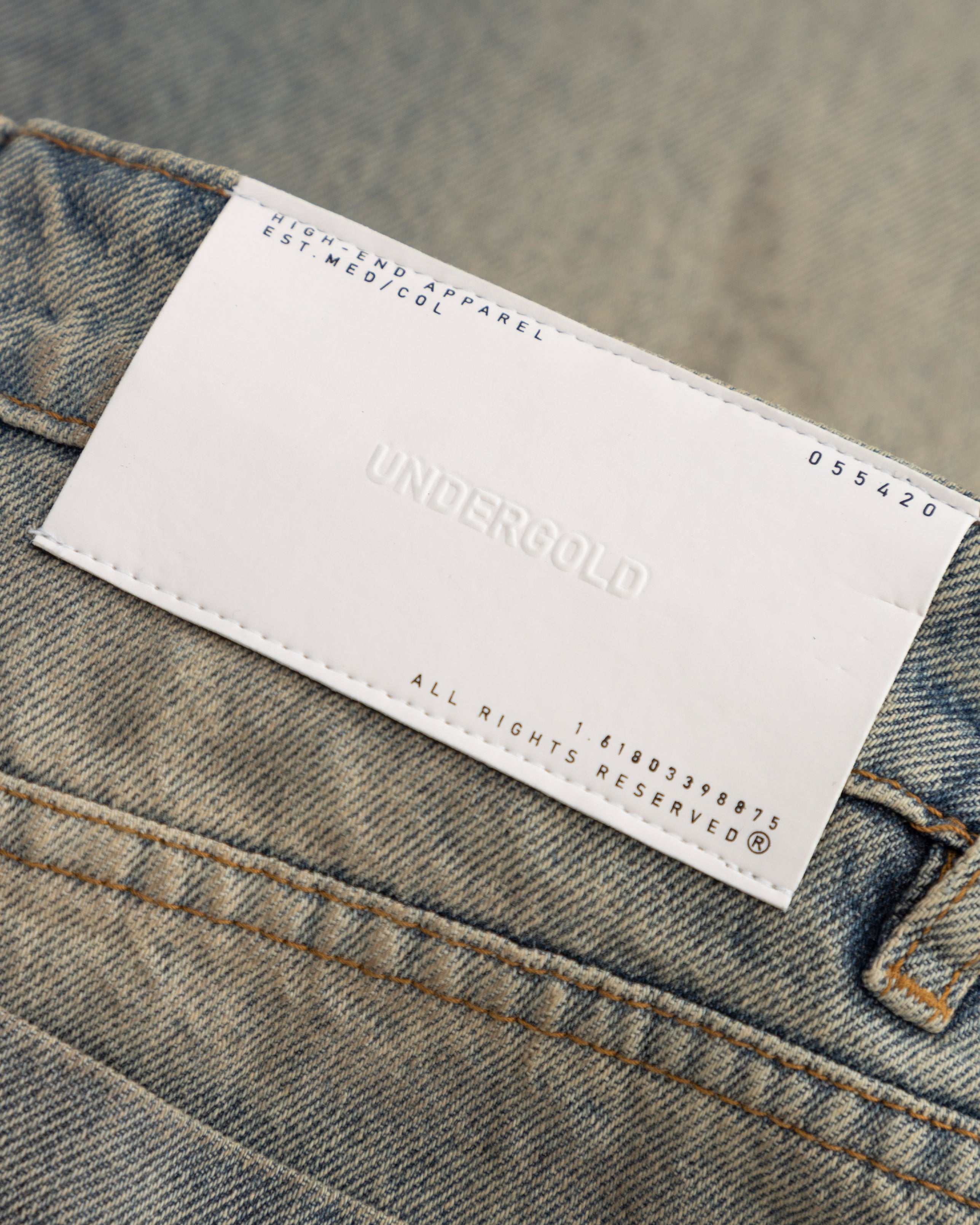 W Line Basic Wide Jeans Dirty Blue
