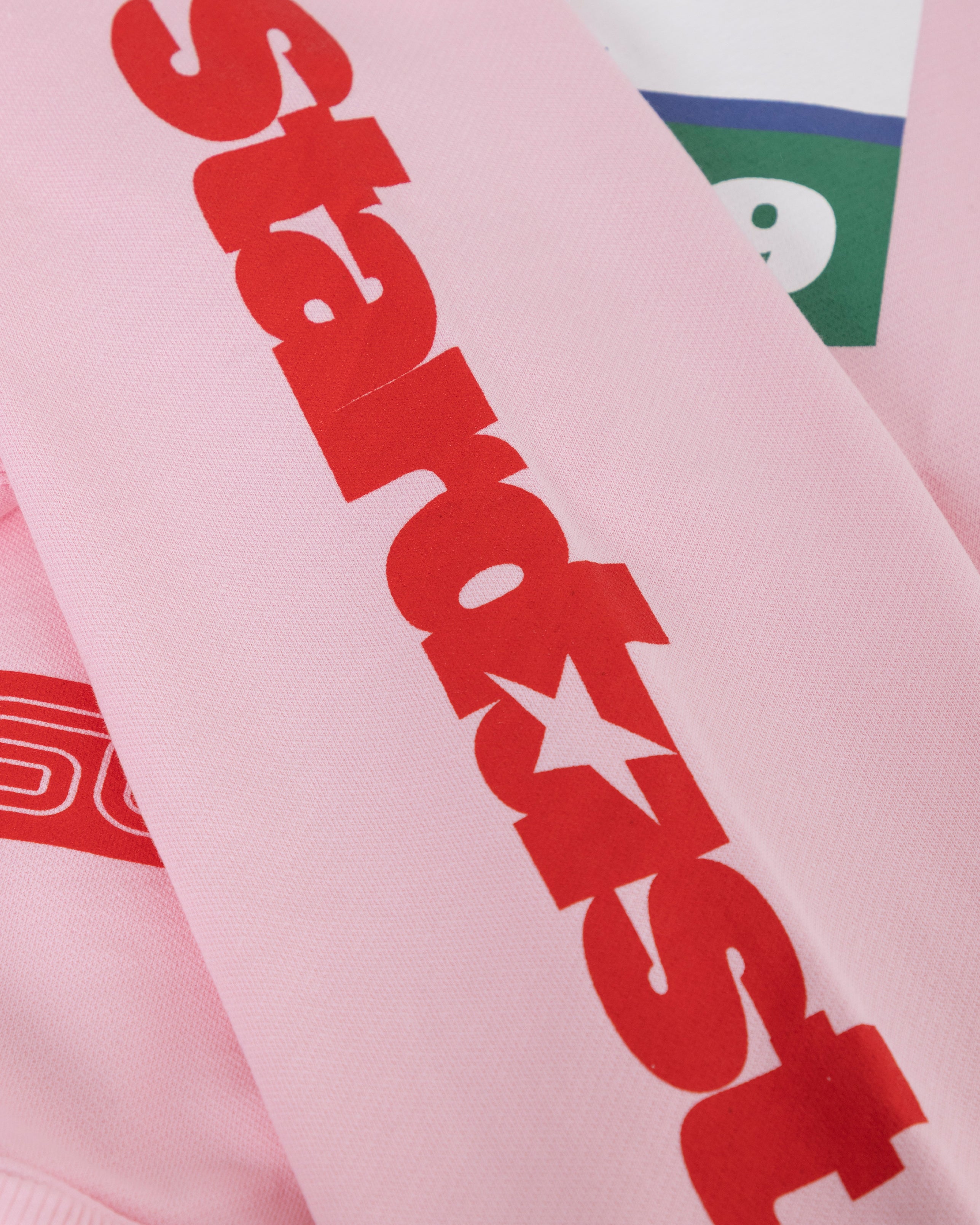 Stardust Symbol Boxy Fit Hoodie Pink