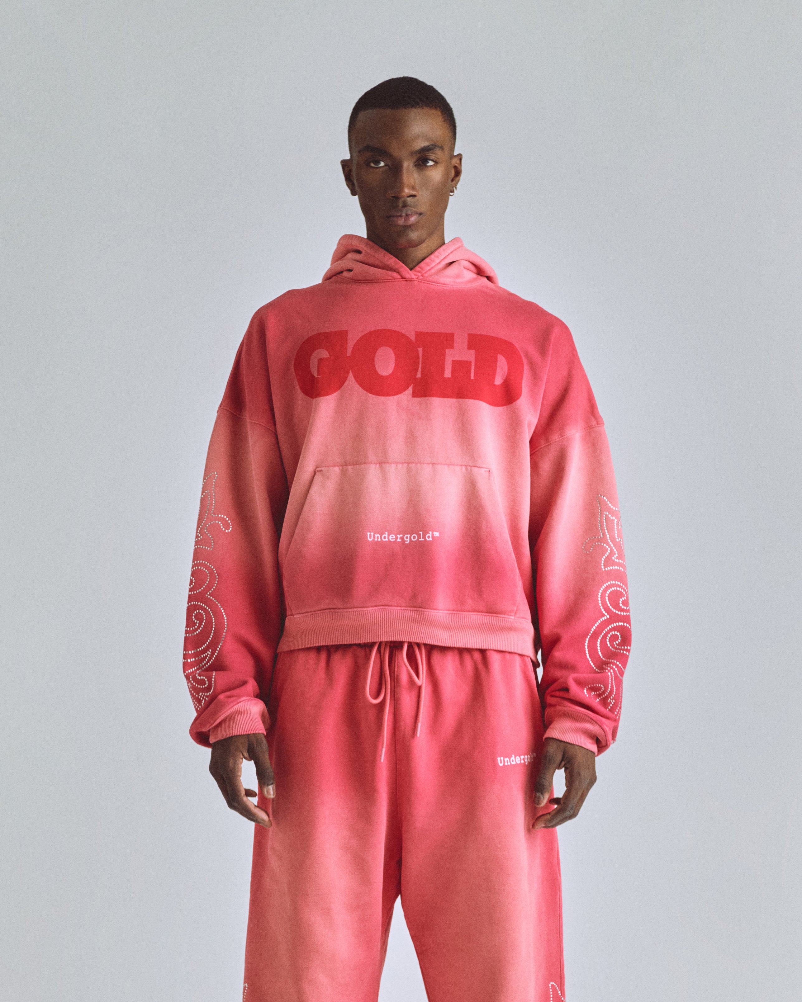 The Path Gold Hoodie Rose Fire