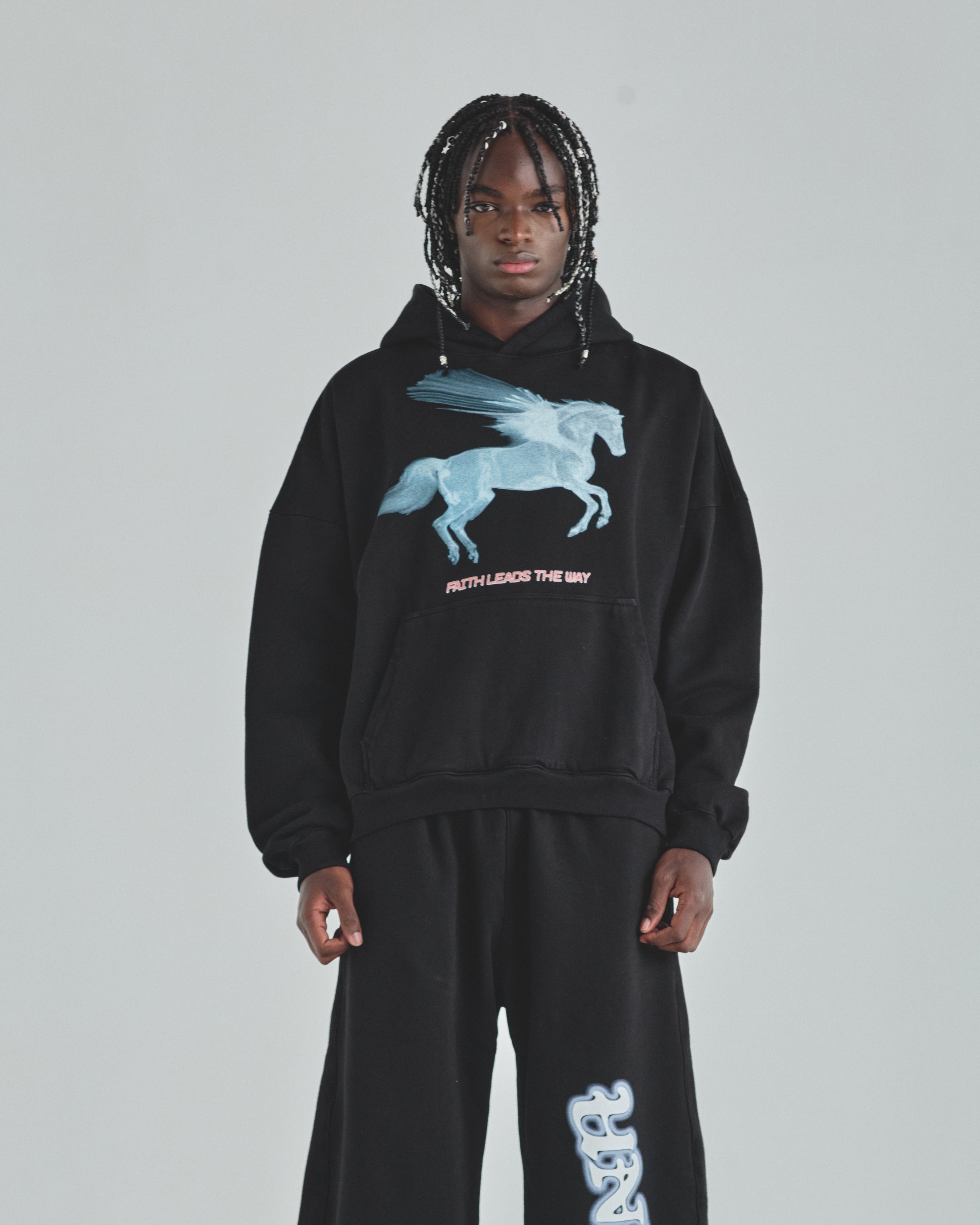 Act 1 Static Pegasus Hoodie Black