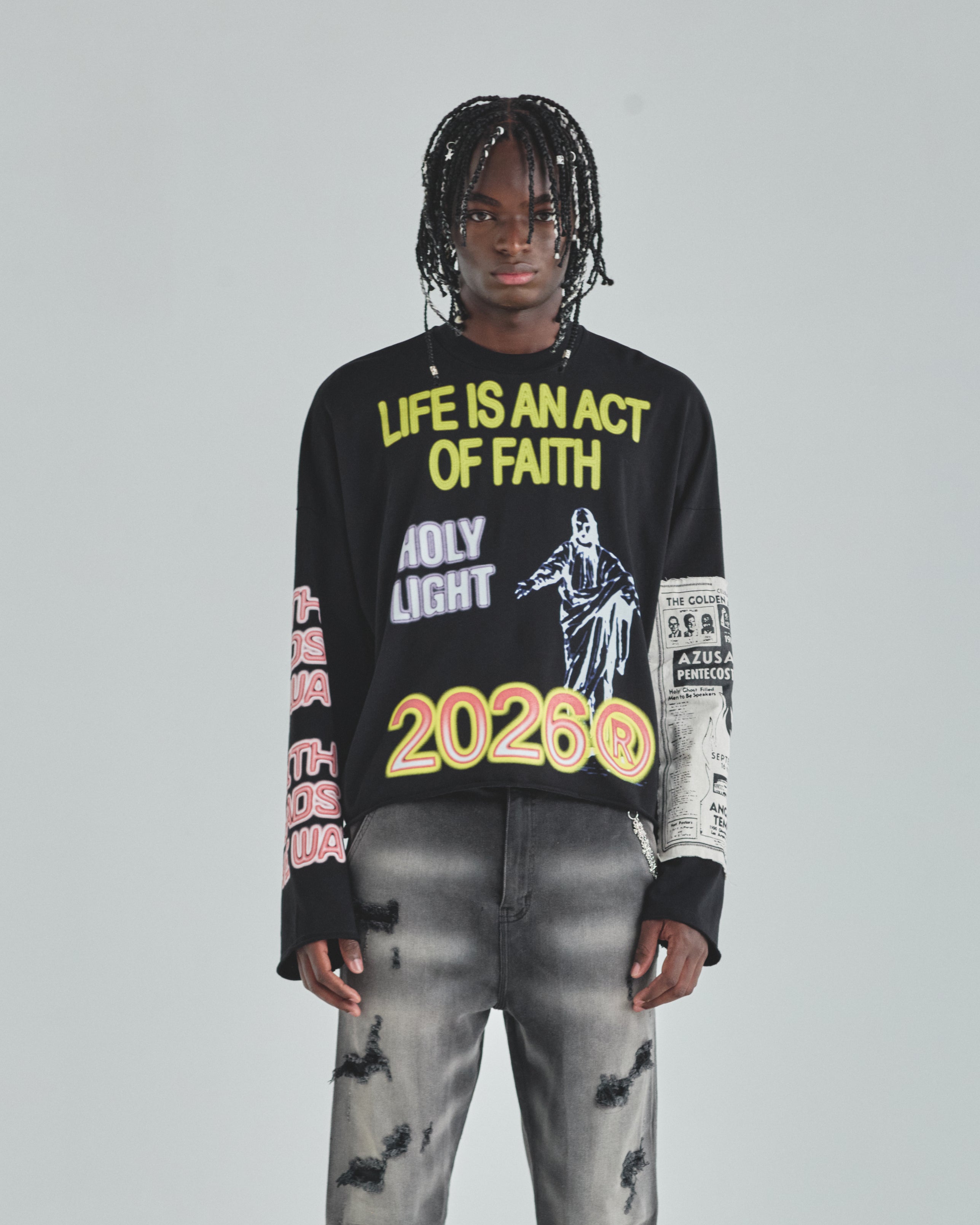 Act 1 Heal Long Sleeve Tshirt Black