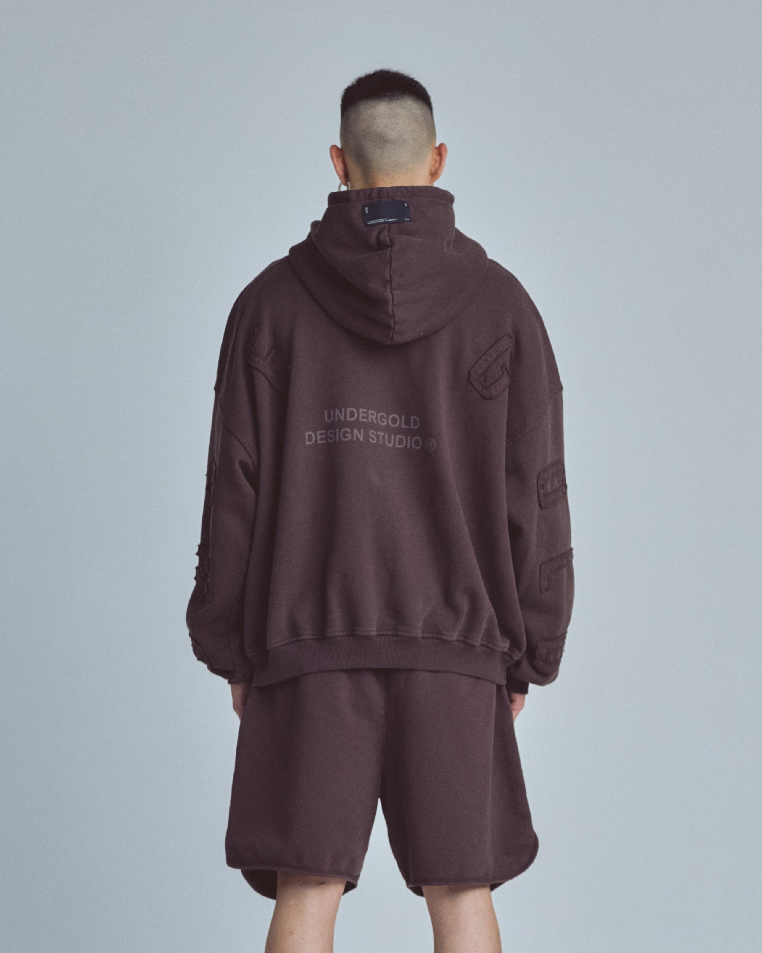 Stardust Basic Hoodie Brown