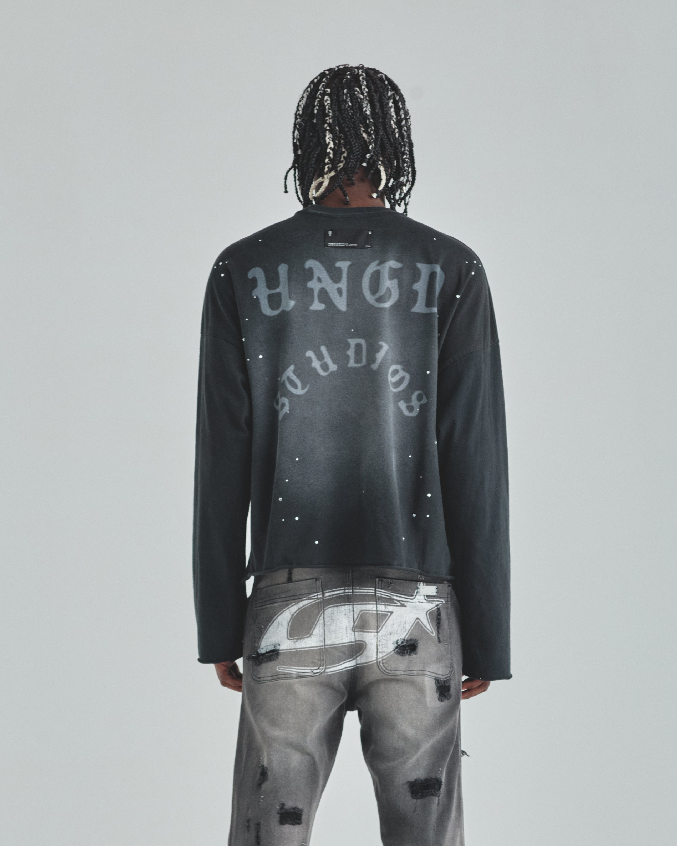 Act 1 UNDGD Long Sleeve Tshirt Burnt Black