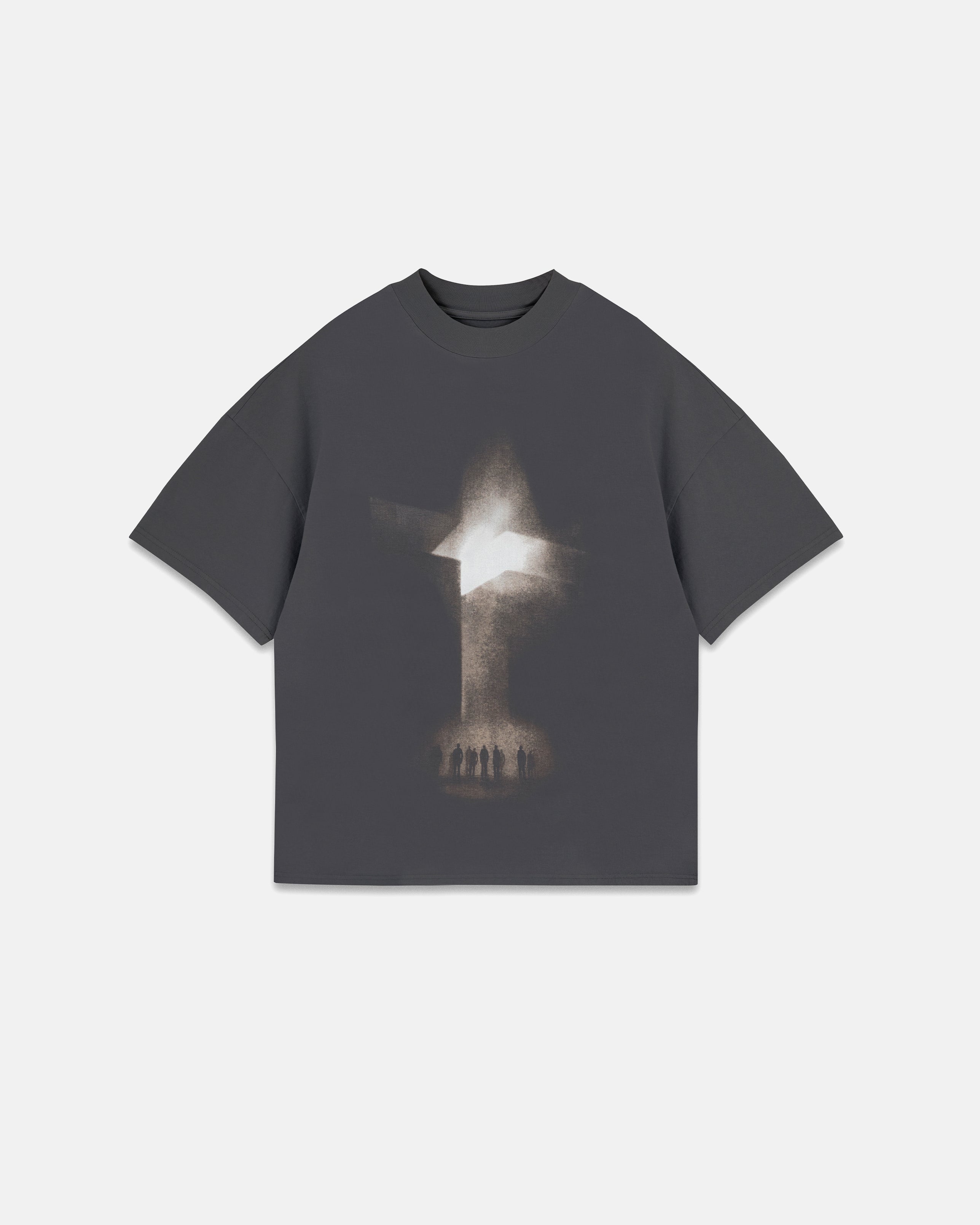 94' Crosslight Boxy Fit Tshirt Vintage Gray