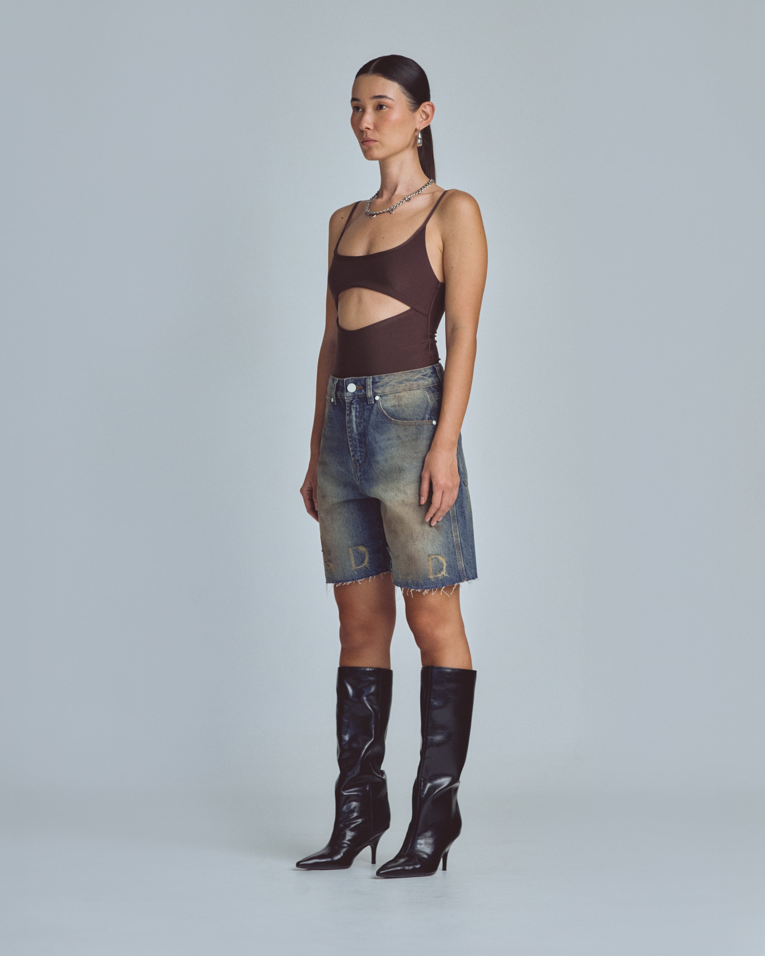 Basics Bodysuit Brown