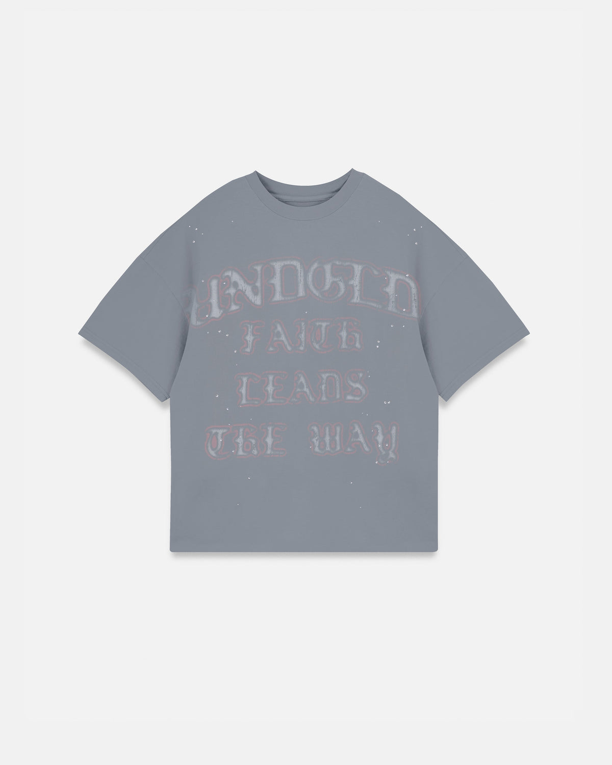 Act 1 Faith Boxy Fit Tshirt Light Gray