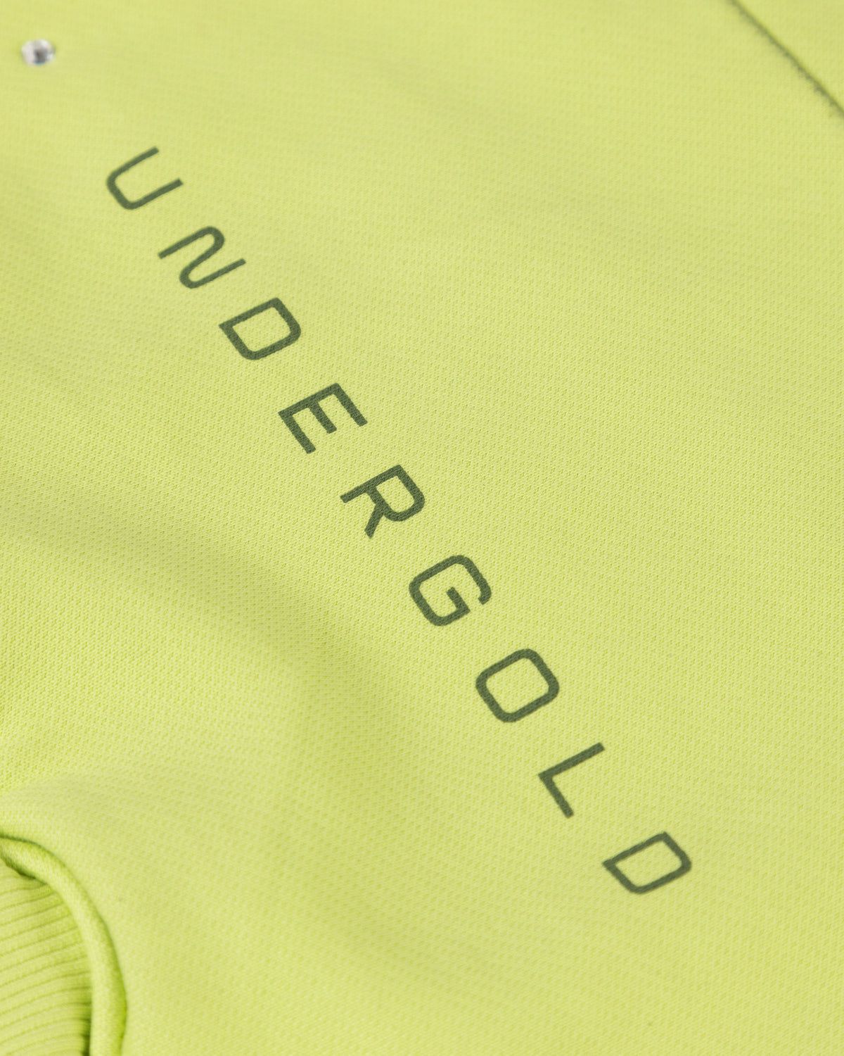 Act 1 Neon Boxy Fit Hoodie Faded Green