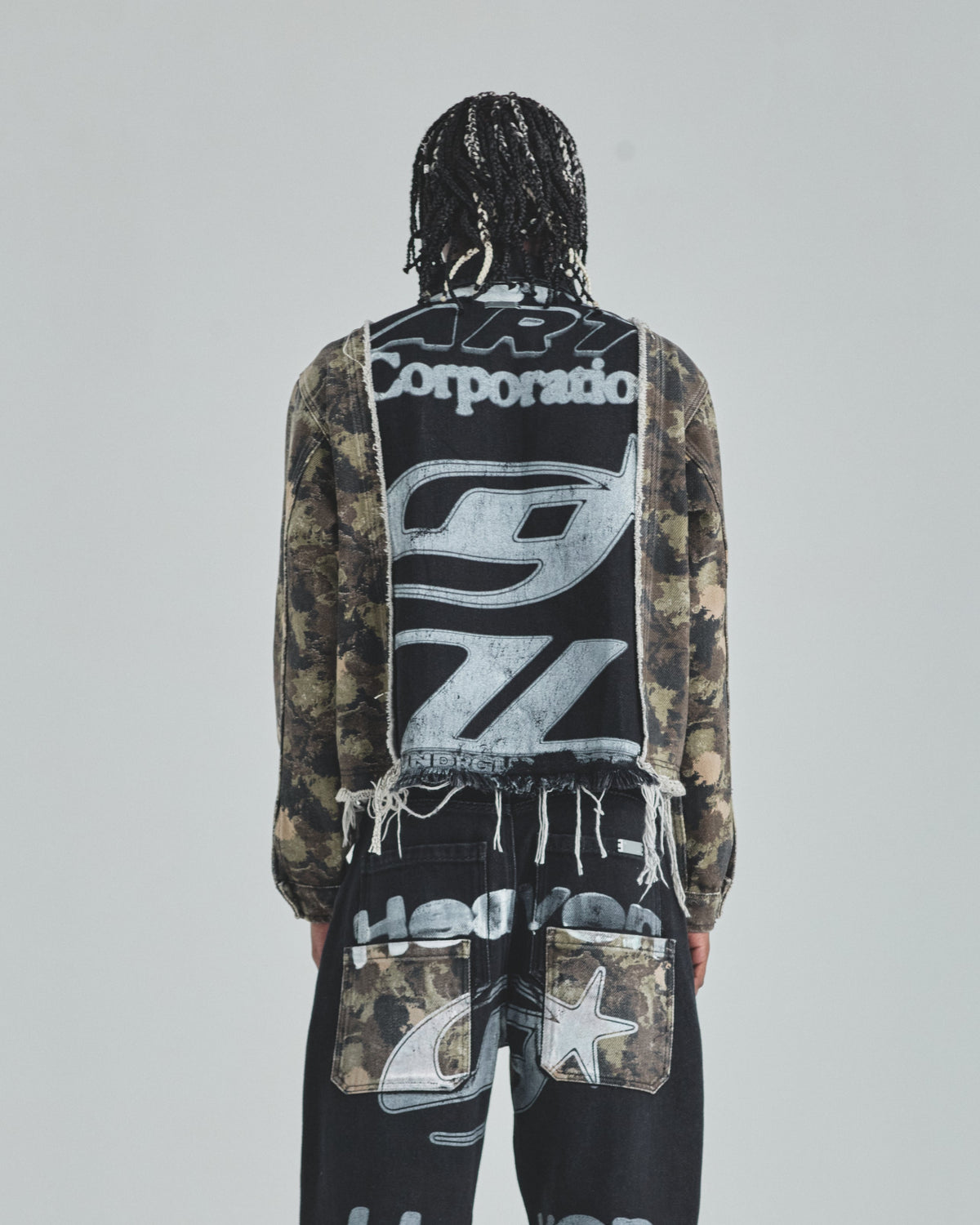 Act 1 Racer Double Jacket Dark Cammo