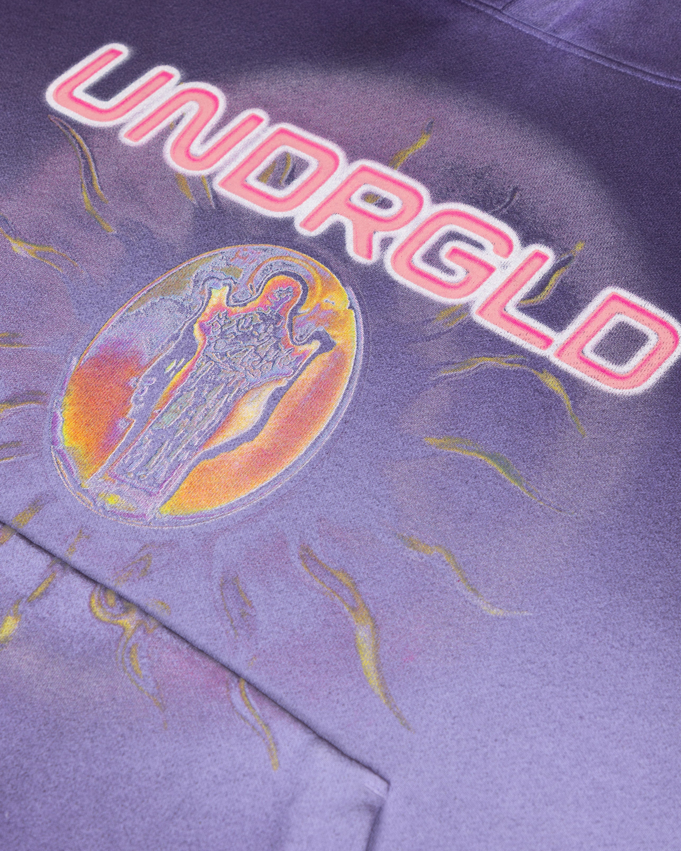 Act 1 Radiant Boxy Fit Hoodie Faded Purple
