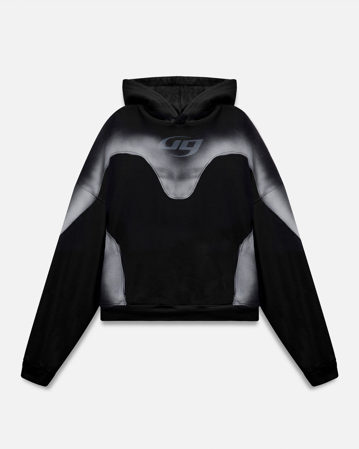 Act 1 UG Boxy Fit Hoodie Sandblast Black