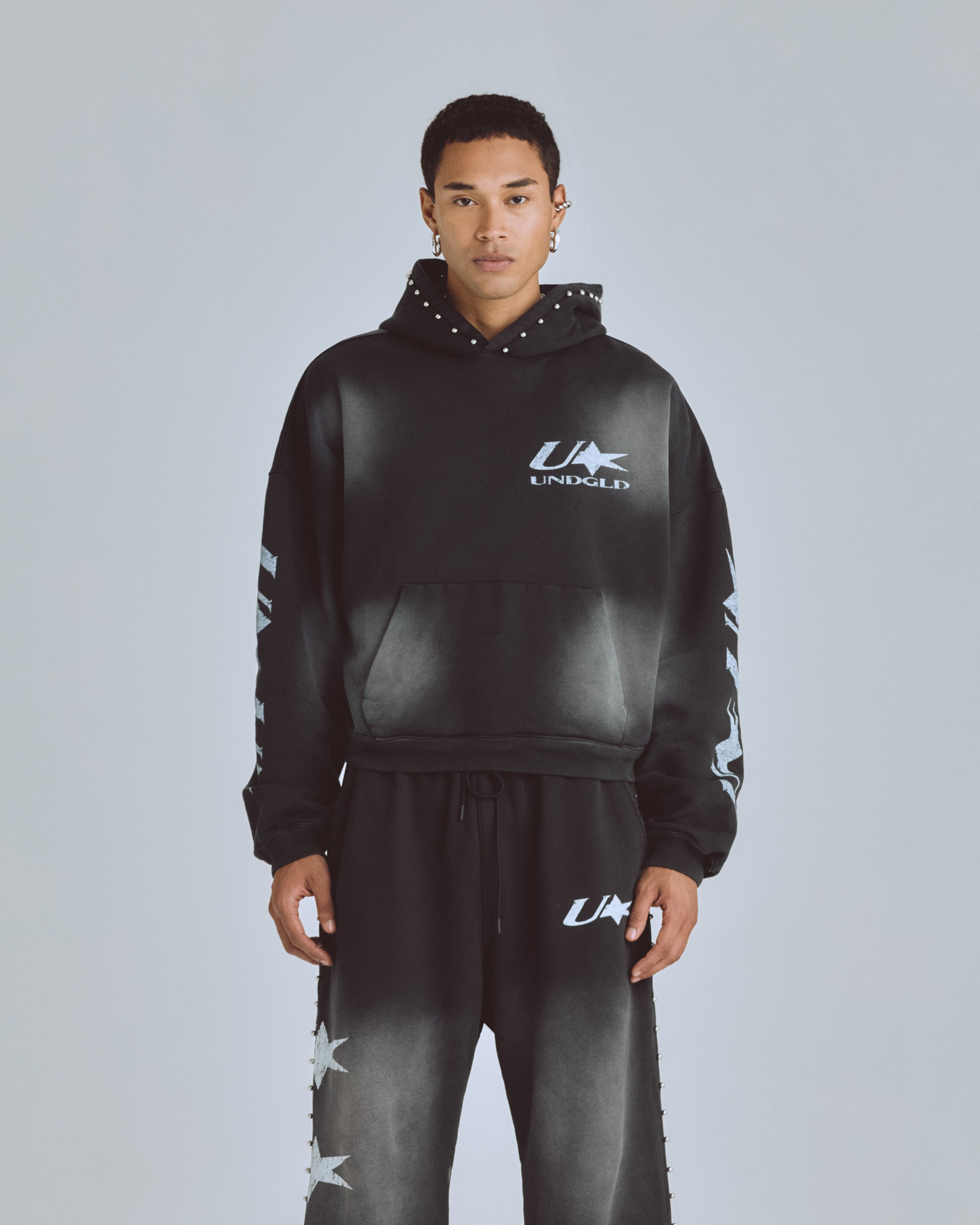 Agnus Dei U Star Hoodie Smokey Black