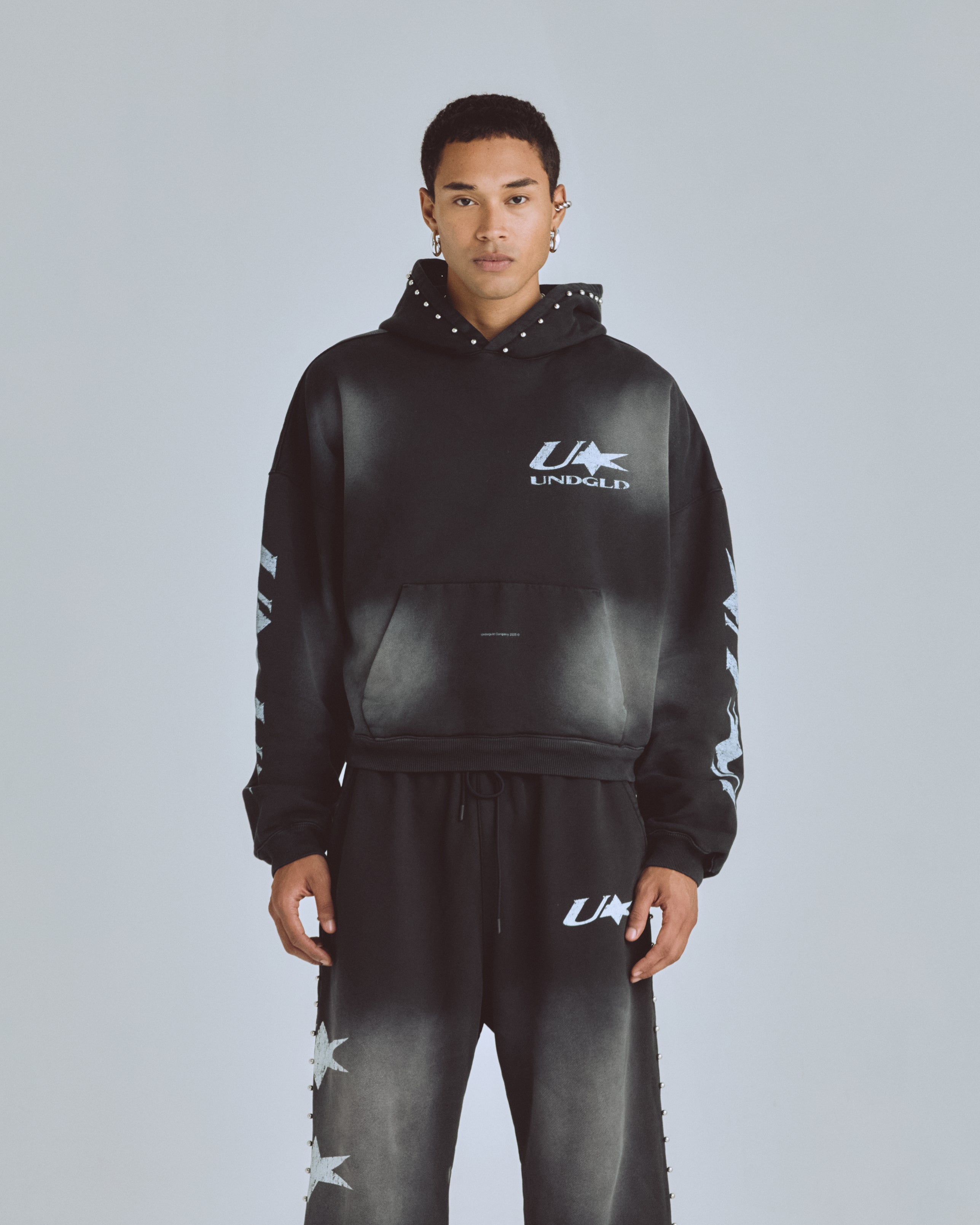 Agnus Dei U Star Hoodie Smokey Black