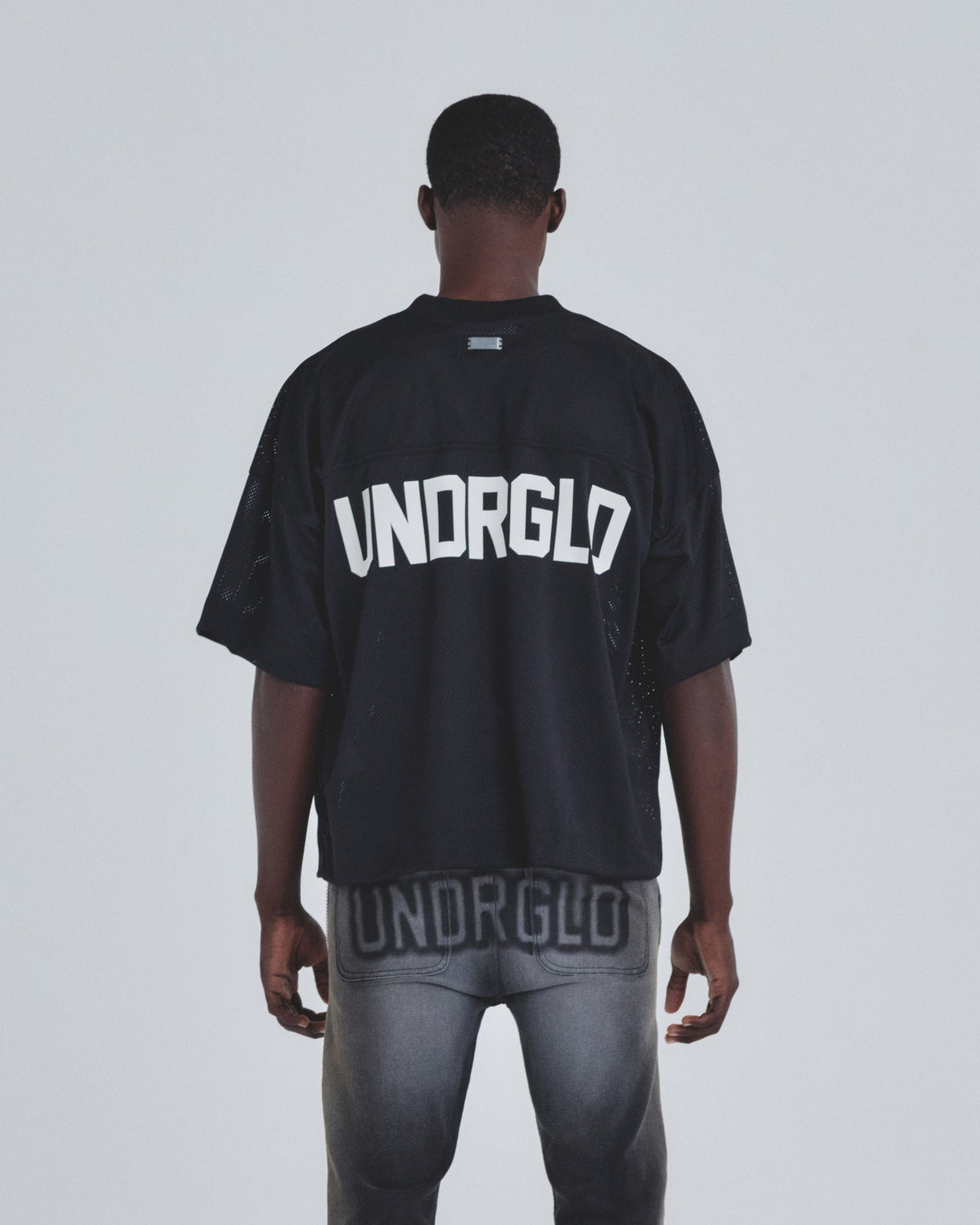 Basics 369 Mesh Jersey Black