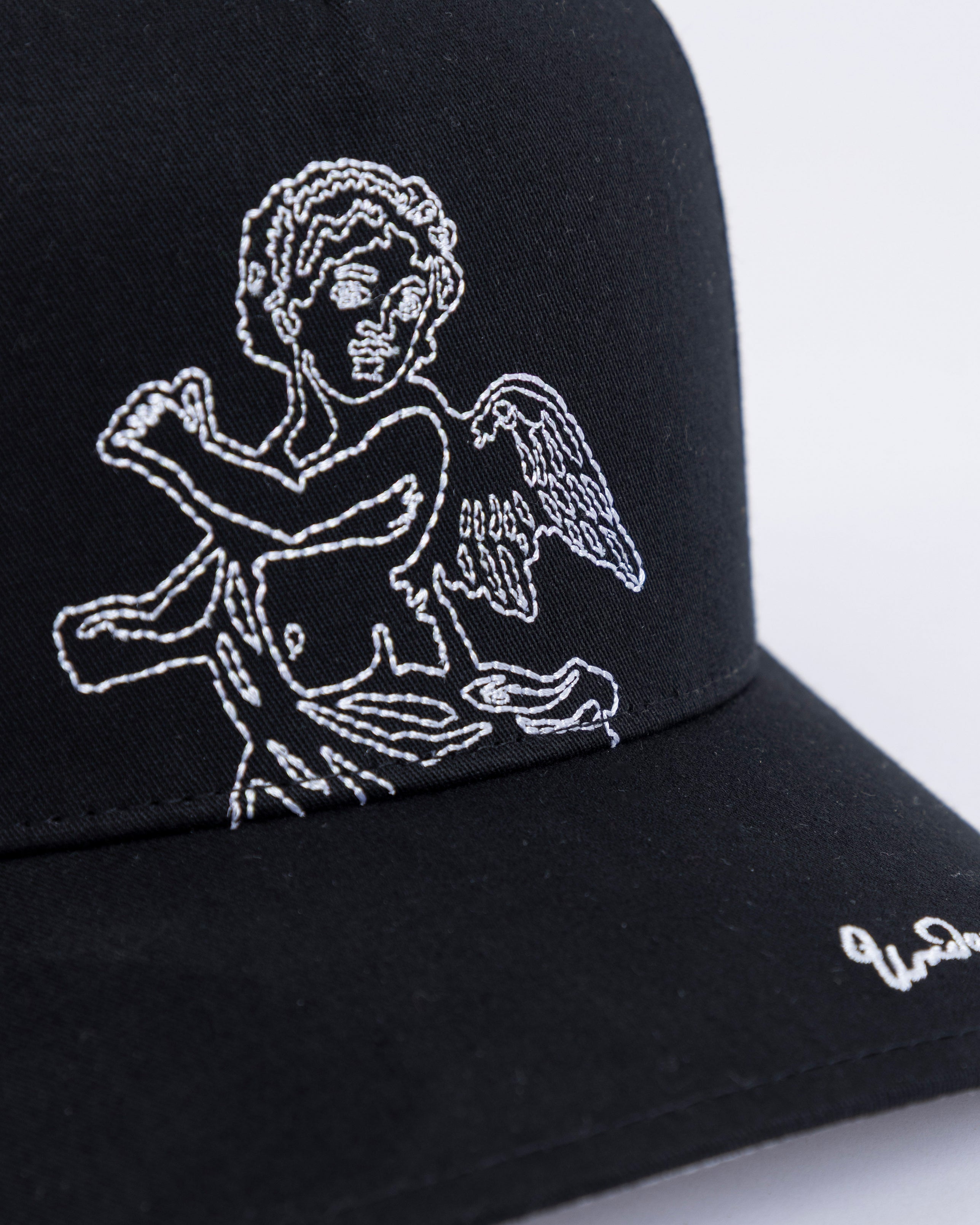 Basics Cherubs High Crown Cap Black