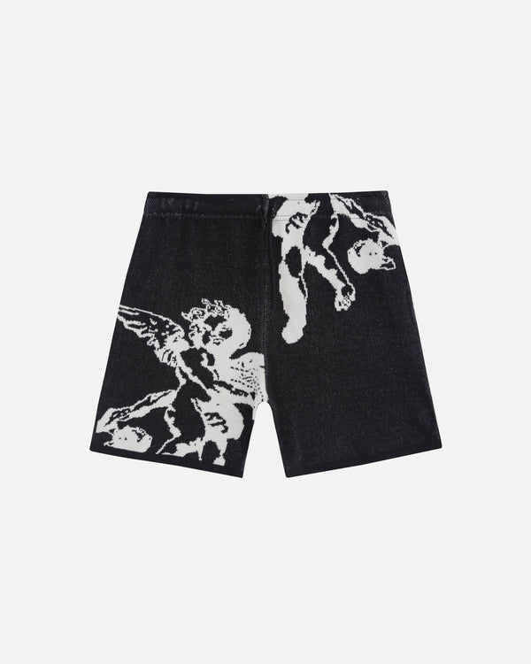 Basics Cherubs Knit Shorts Black