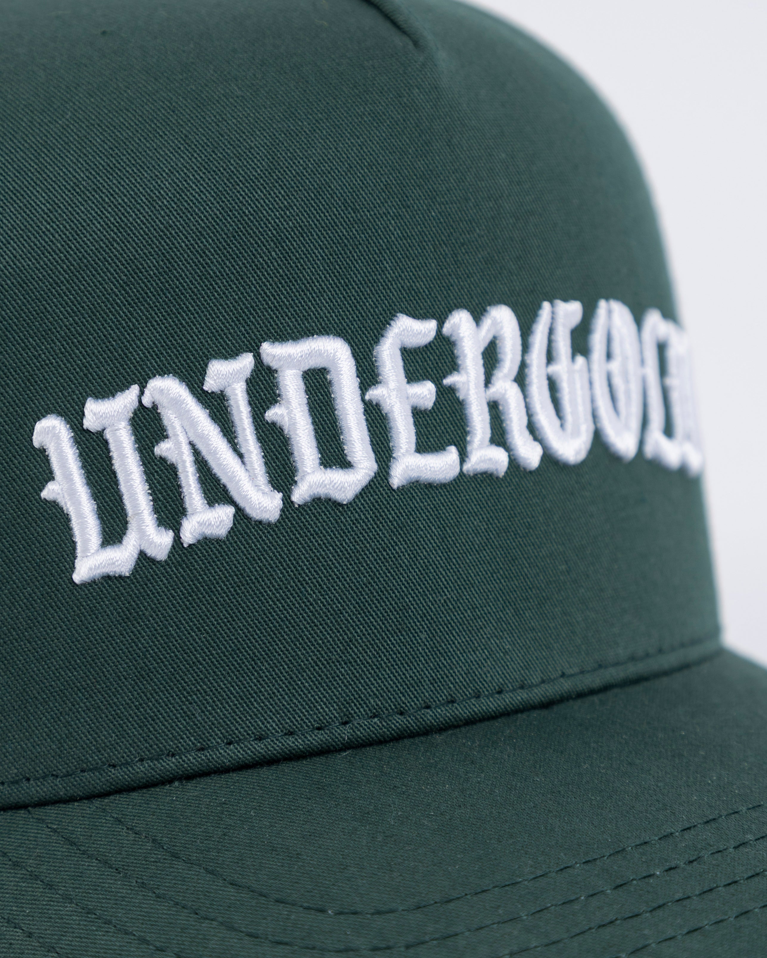 Basics God's Plan High Crown Cap Green