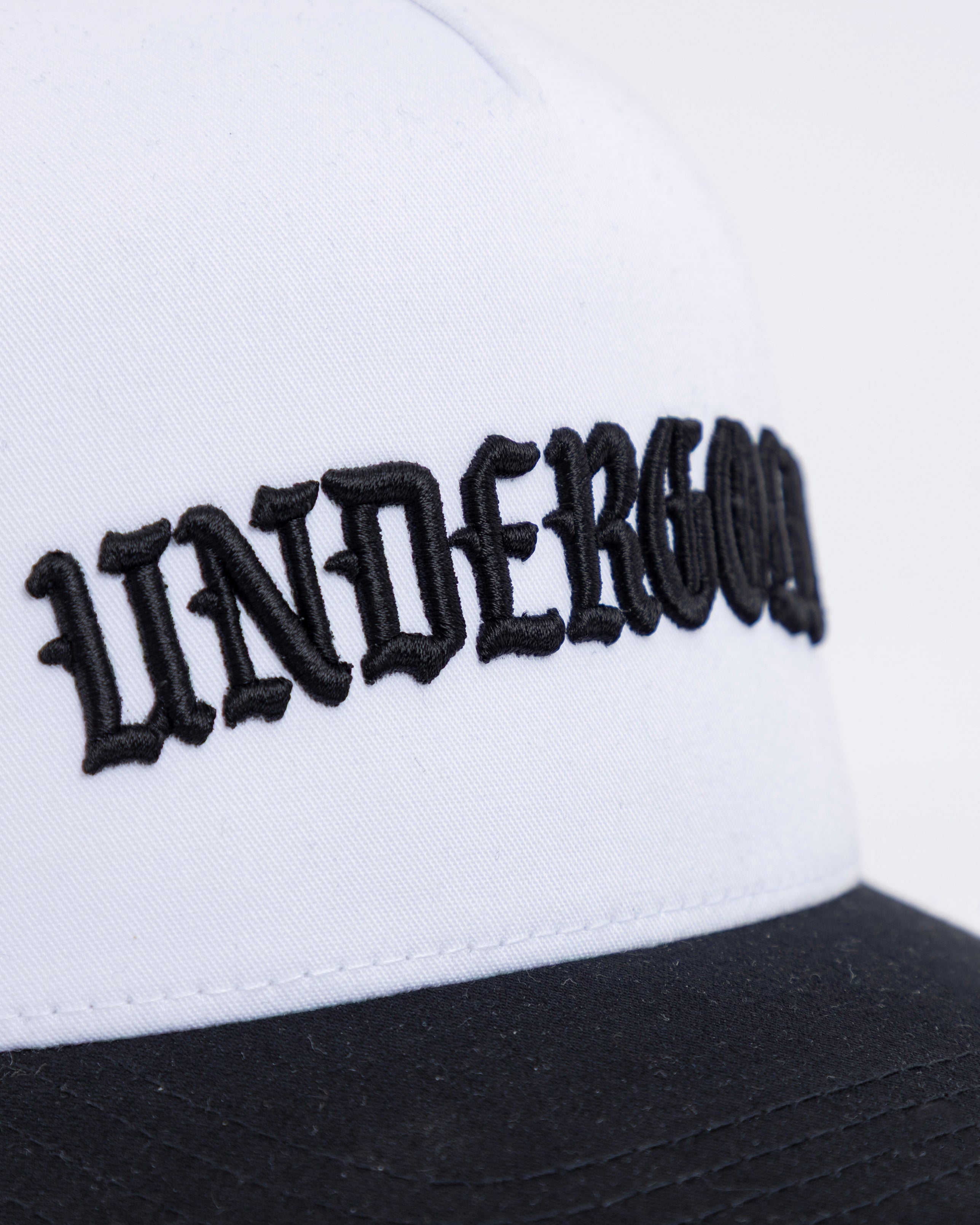 Basics God's Plan High Crown Cap White / Black