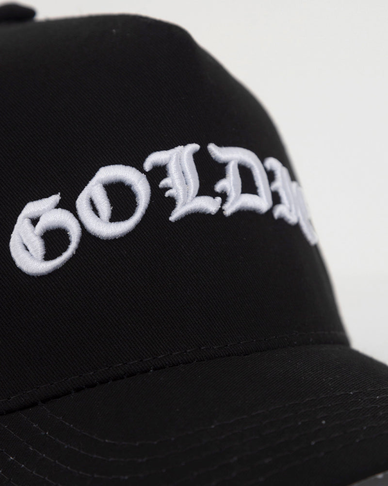 Basics GOLDIE High Crown Cap Black