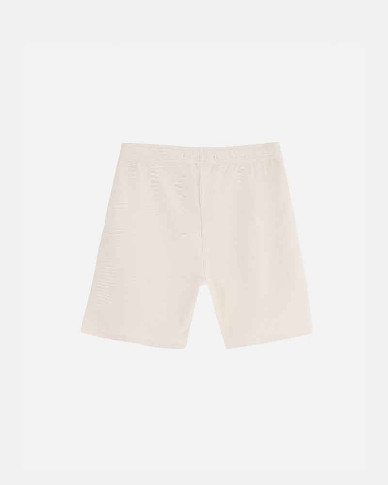 Basics Herringbone Knit Short Cream