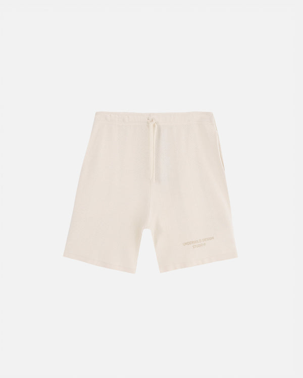 Basics Herringbone Knit Short Cream