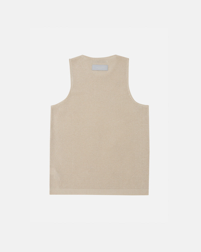 Basics Knit Tank Top Bone