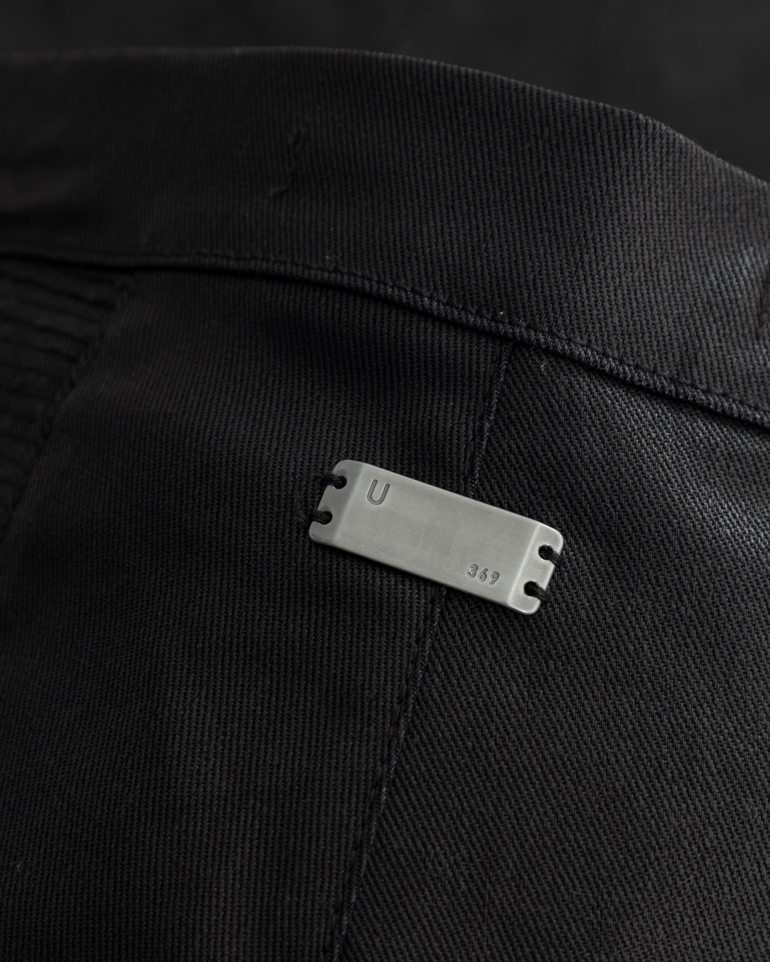 Basics Pleather Flare Pants Black